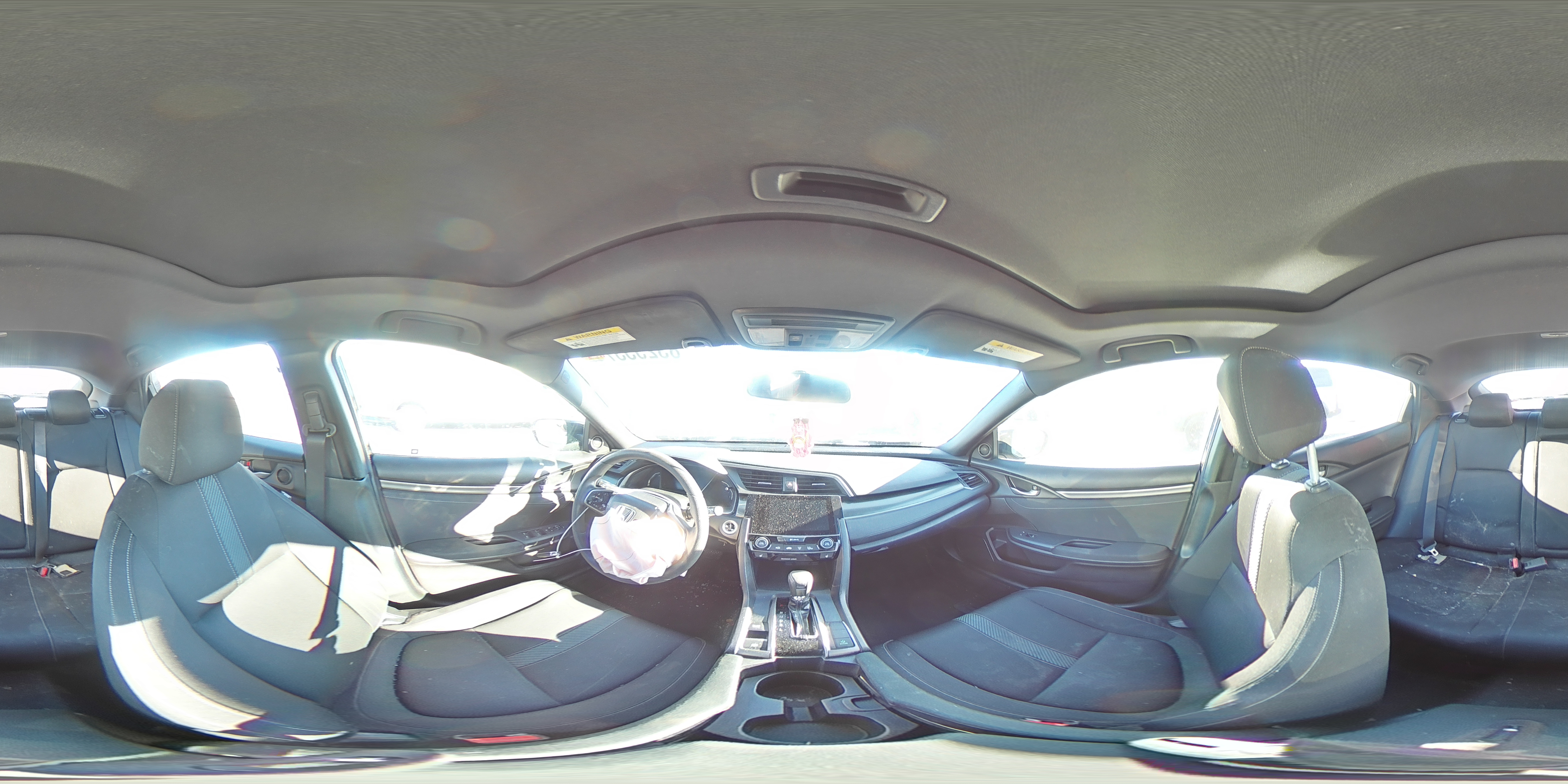 2017 Honda Civic VIN SHHFK7H56HU408575 Copart auction photo, front end damage thumbnail 13