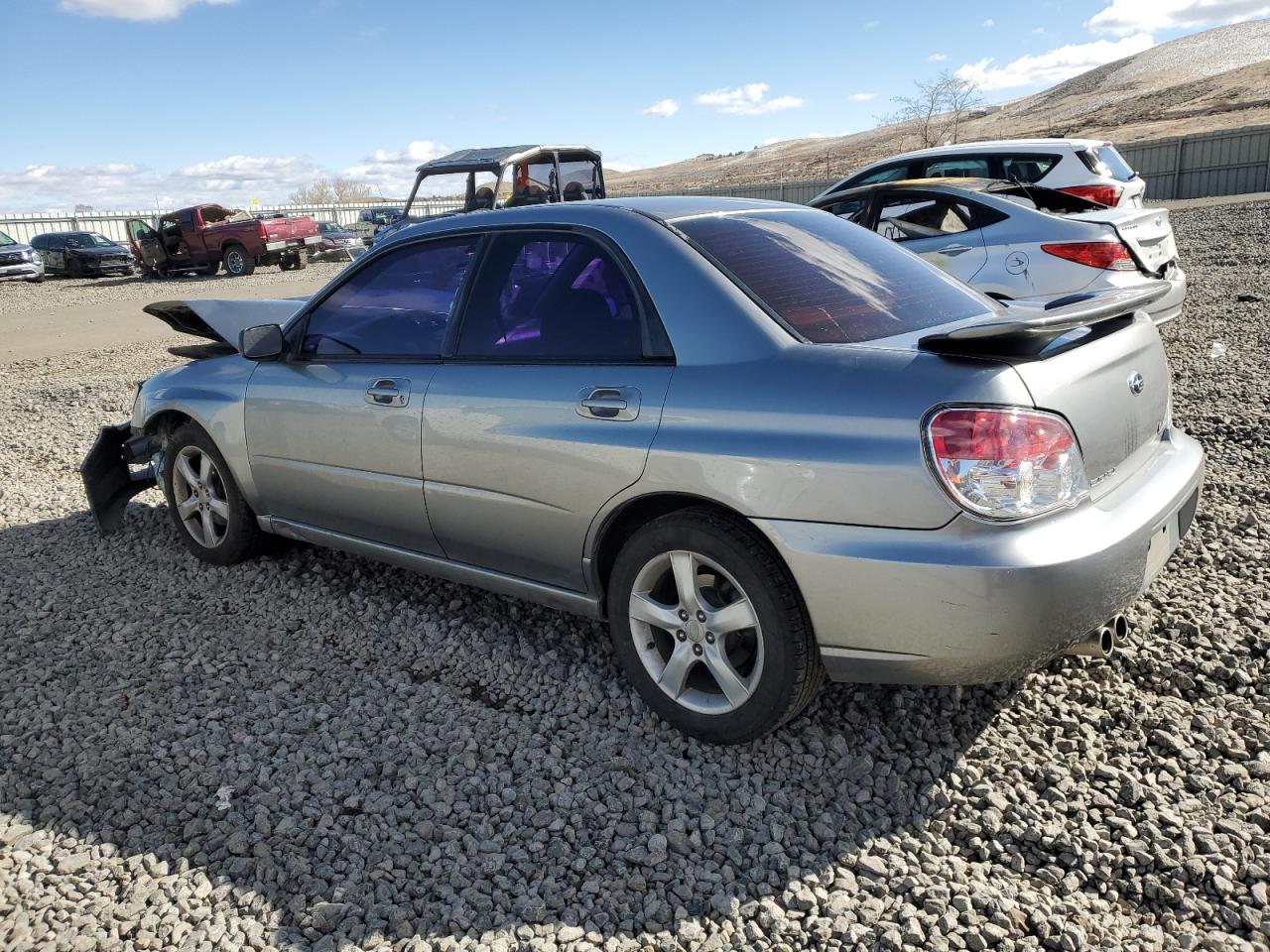2007 Subaru Impreza VIN JF1GD616X7H510754 Copart auction photo, front end / side damage thumbnail 2