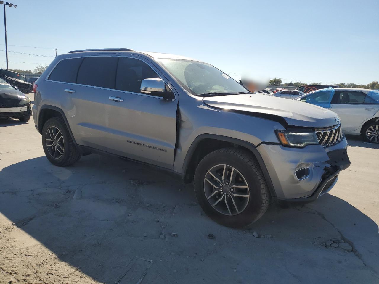 2019 Jeep Grand Cherokee VIN 1C4RJFBG5KC600418 Copart auction photo, front end damage thumbnail 4