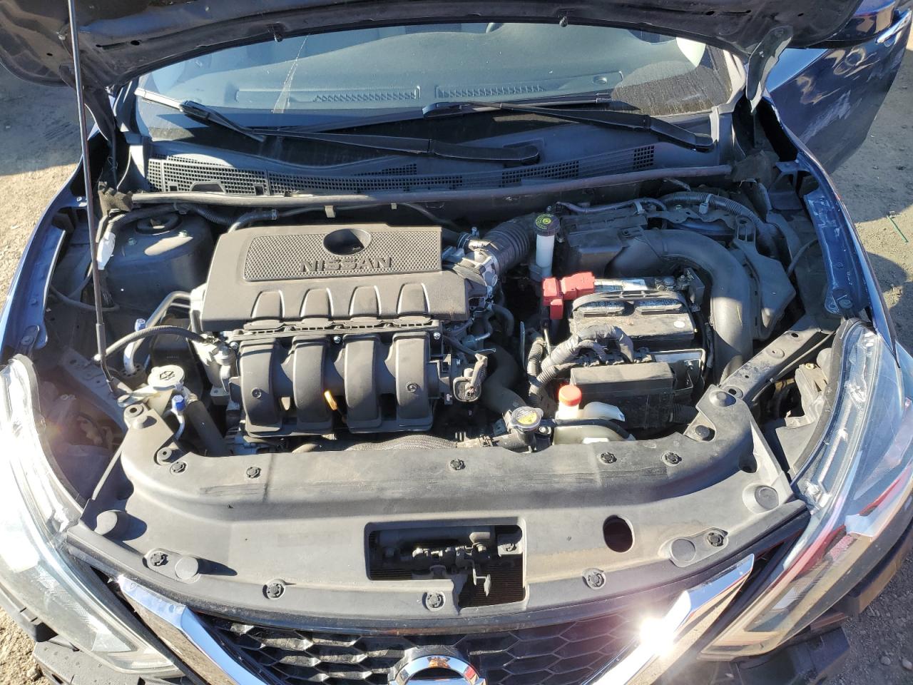2017 Nissan Sentra VIN 3N1AB7AP0HY346993 Copart auction photo, all over damage thumbnail 11