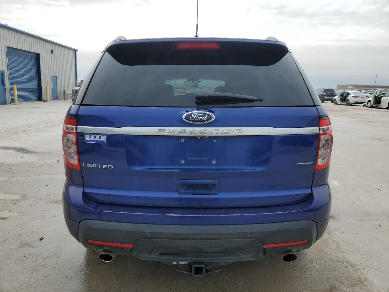 2014 Ford Explorer VIN 1FM5K7F86EGA23864 Copart auction photo, side / hail damage thumbnail 6