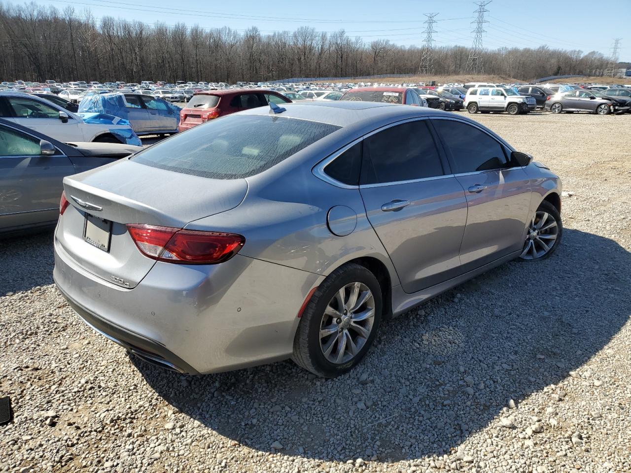 2015 Chrysler 200 VIN 1C3CCCCGXFN668998 Copart auction photo, front end damage thumbnail 3