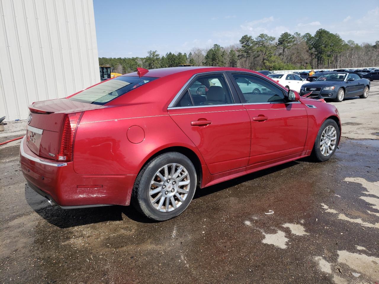 2010 Cadillac CTS VIN 1G6DJ5EV8A0130662 Copart auction photo, front end damage thumbnail 3