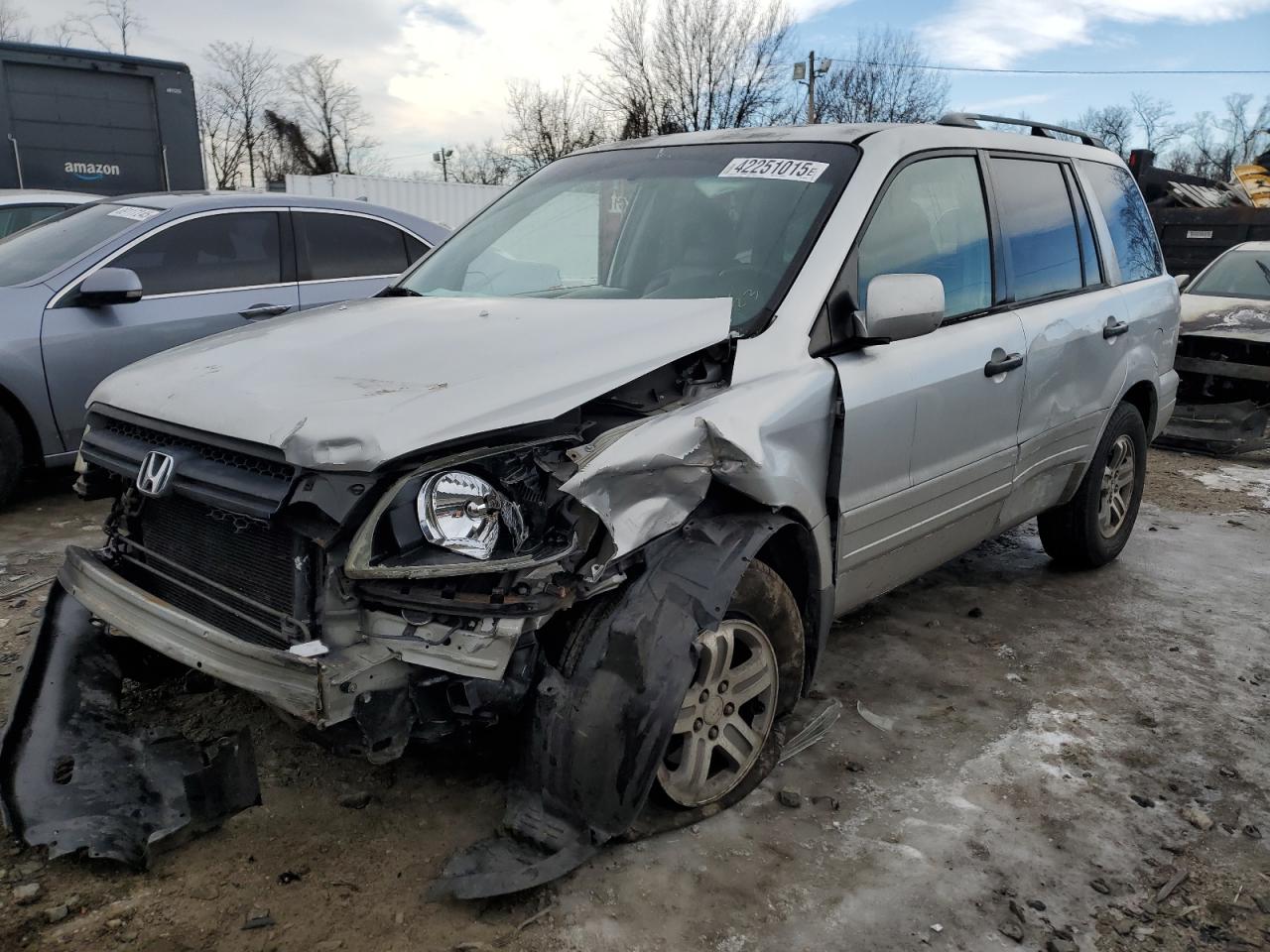 2003 Honda Pilot VIN 2HKYF18563H583995