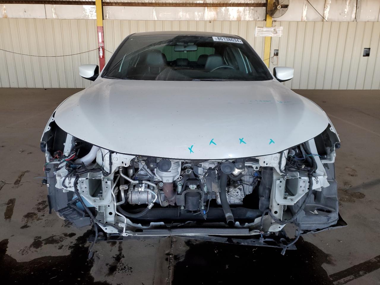 2017 Honda Accord VIN 1HGCR2F1XHA081238 Copart auction photo, front end damage thumbnail 5