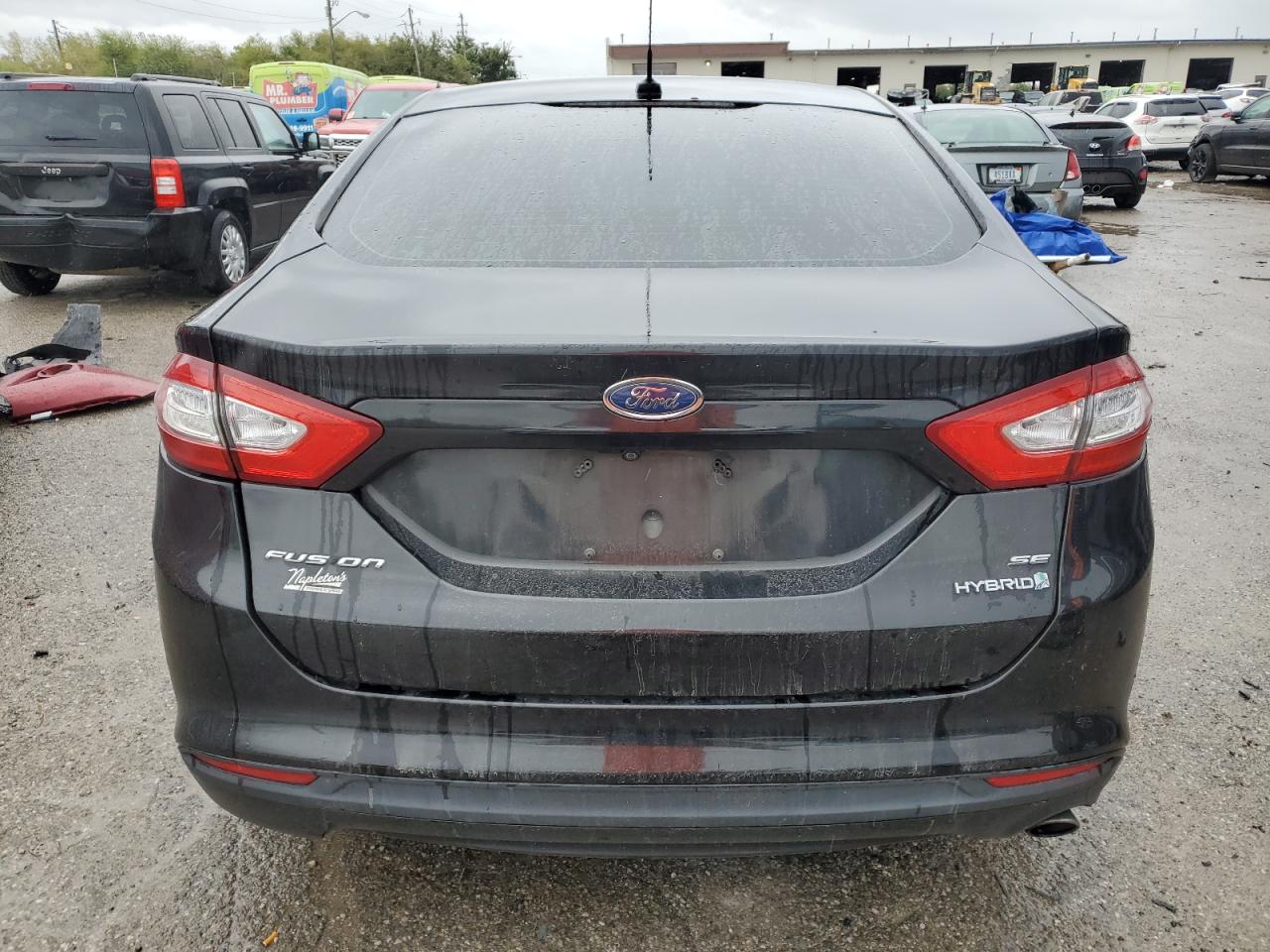 2013 Ford Fusion VIN 3FA6P0LUXDR168101 Copart auction photo, side / minor dent/scratches damage thumbnail 6