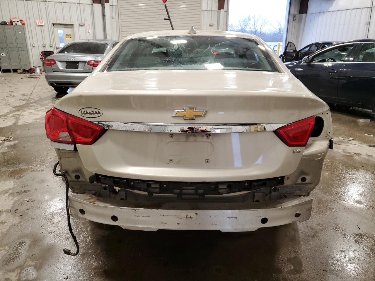 2015 Chevrolet Impala VIN 2G11Z5SL3F9120879 Copart auction photo, all over / side damage thumbnail 6
