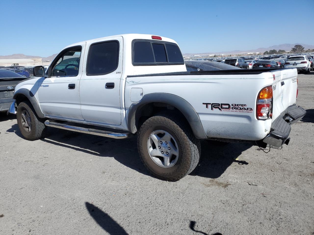 2003 Toyota Tacoma VIN 5TEGN92N23Z200122 Copart auction photo, front end / rear end damage thumbnail 2