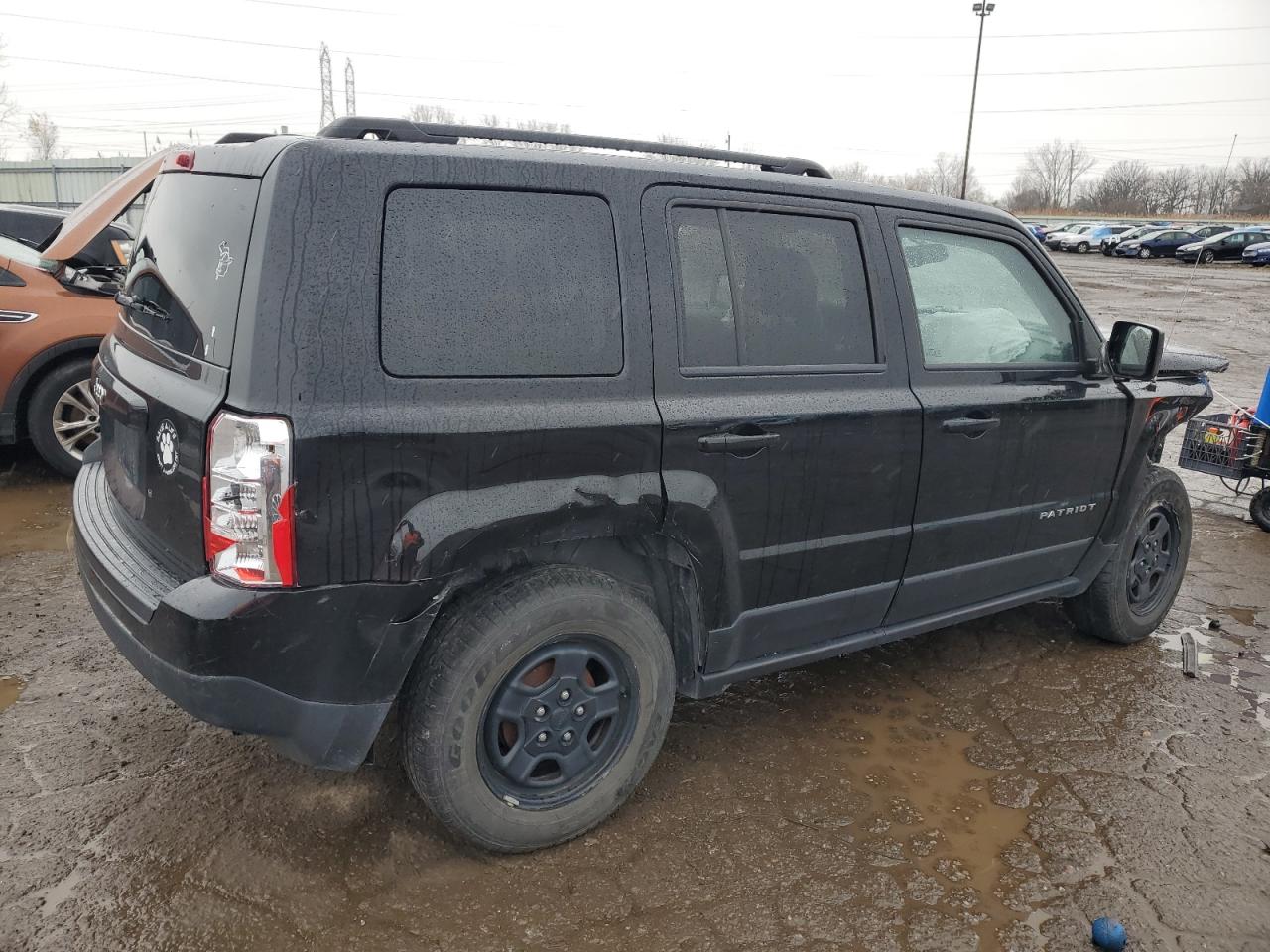 2016 Jeep Liberty (Patriot) VIN 1C4NJPBA8GD727326 Copart auction photo, all over damage thumbnail 3