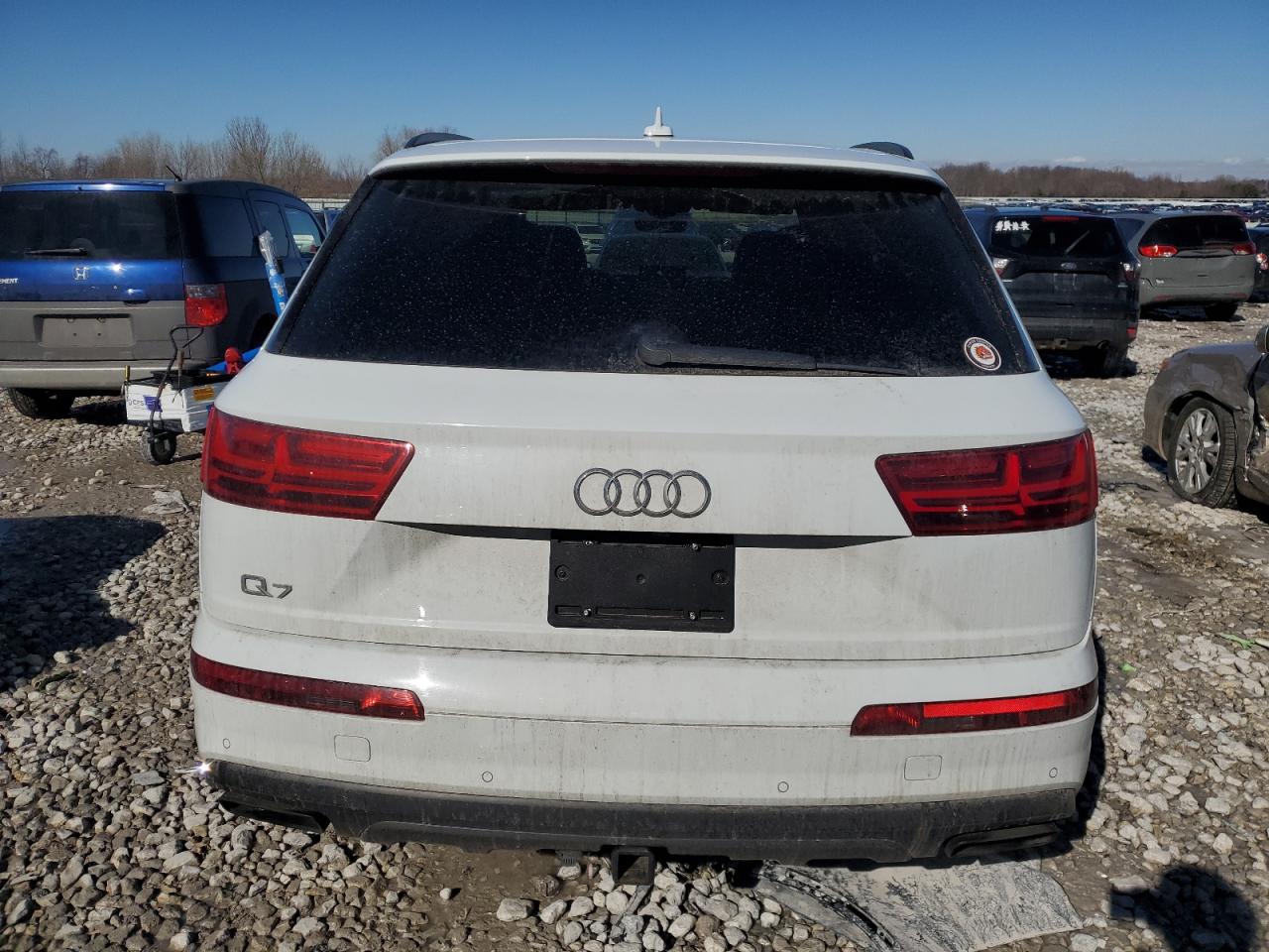 2019 Audi Q7 VIN WA1VAAF79KD007015 Copart auction photo, front end damage thumbnail 6