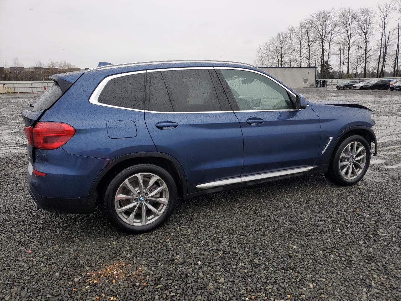 2018 BMW X3 VIN 5UXTR9C58JLD69740 Copart auction photo, front end damage thumbnail 3