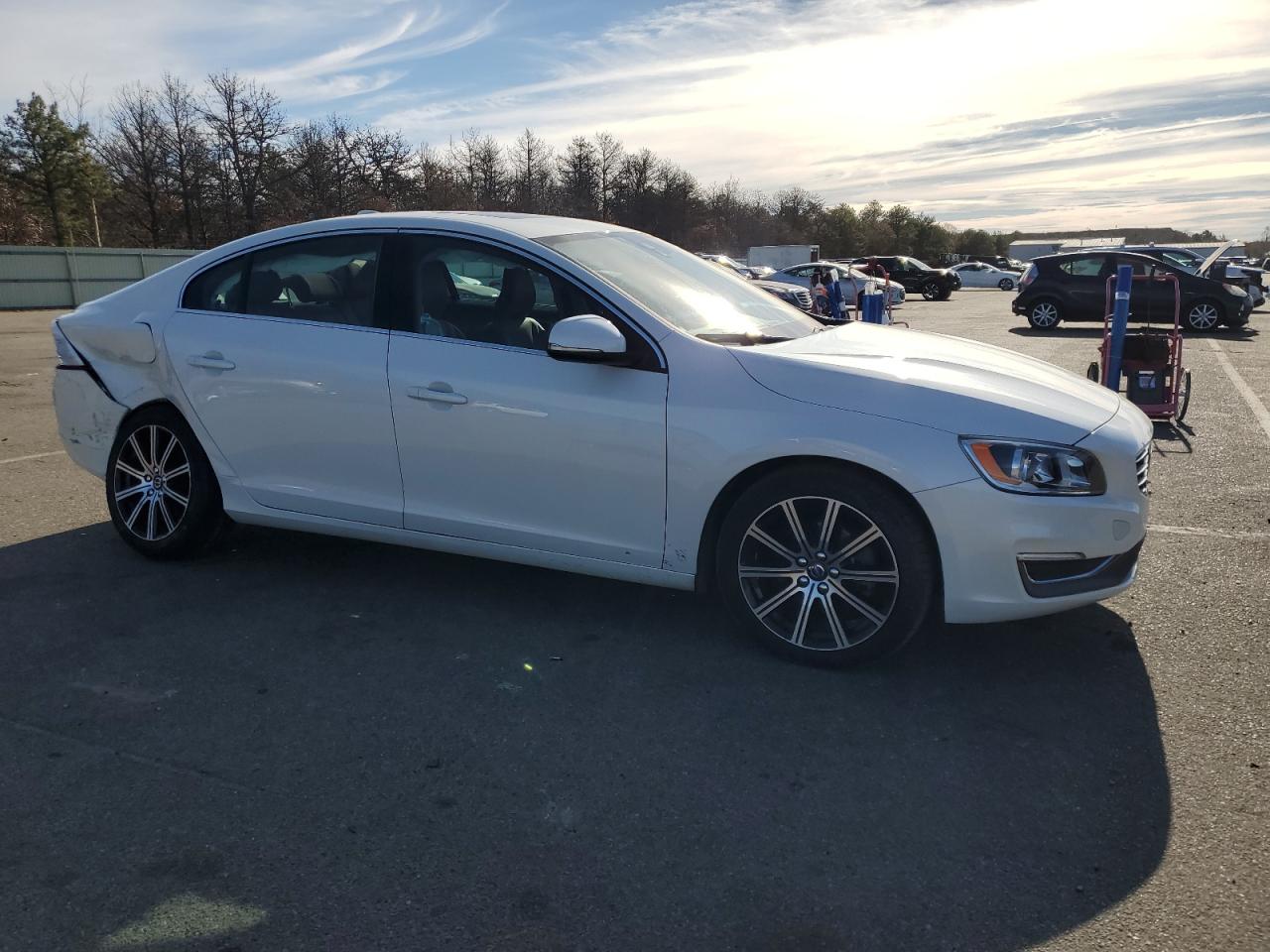 2017 Volvo S60 VIN LYV402HK4HB148248 Copart auction photo, rear end / side damage thumbnail 4