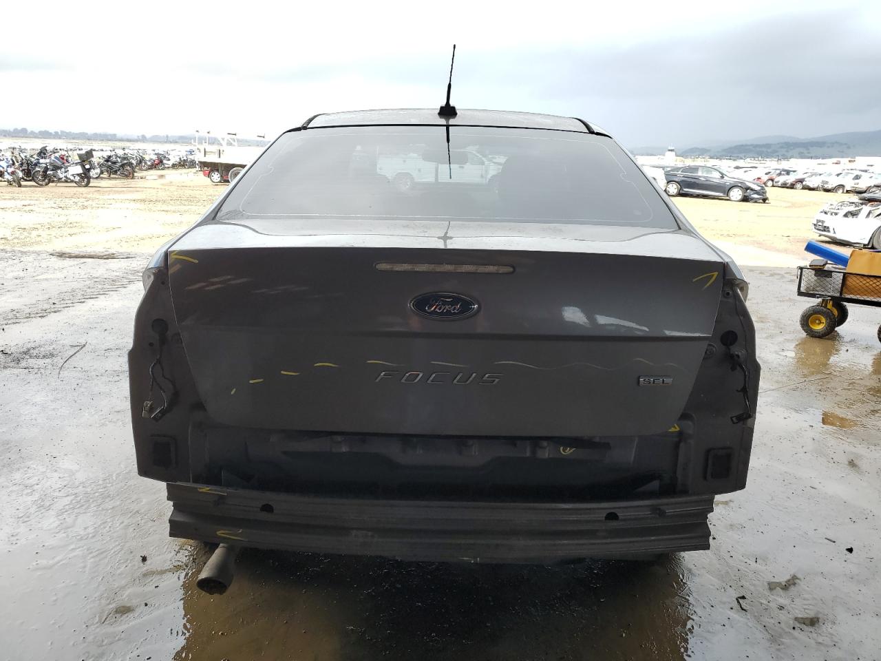 2010 Ford Focus VIN 1FAHP3HN3AW208619 Copart auction photo, rear end damage thumbnail 6