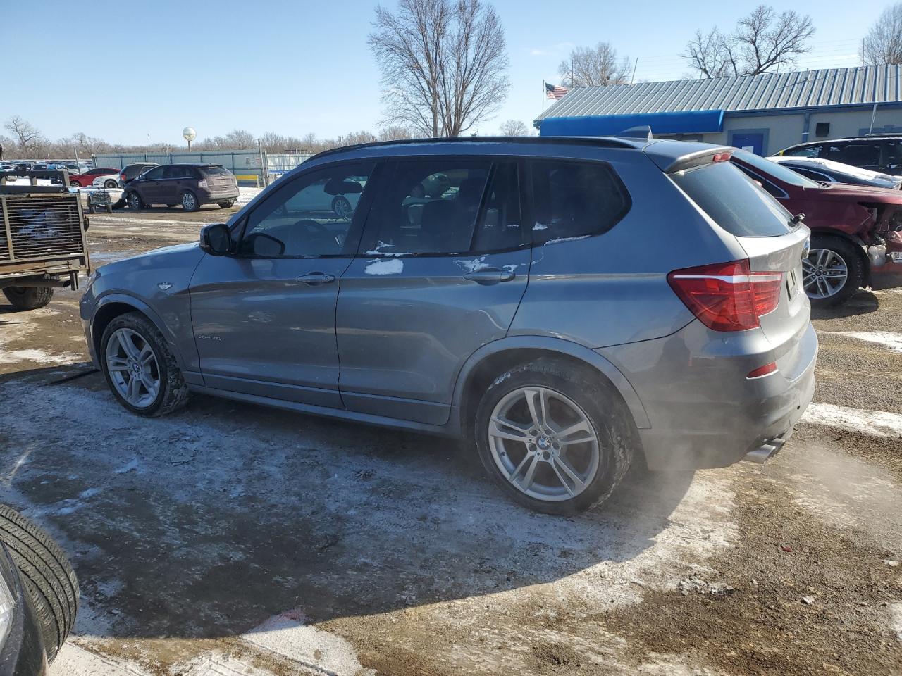 2014 BMW X3 VIN 5UXWX7C54E0E77996 Copart auction photo, front end damage thumbnail 2