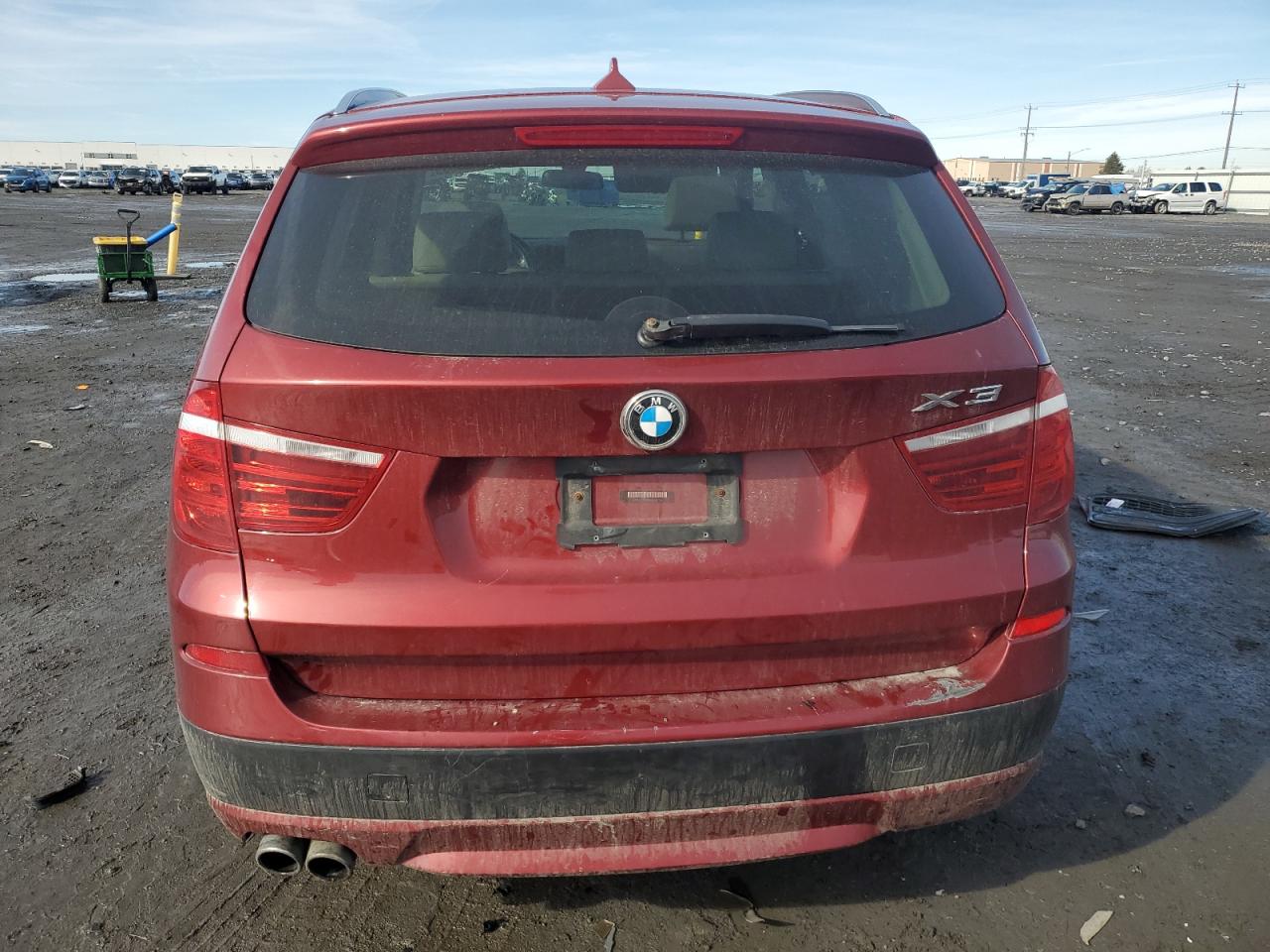 2013 BMW X3 VIN 5UXWX9C56D0A31178 Copart auction photo, front end damage thumbnail 6