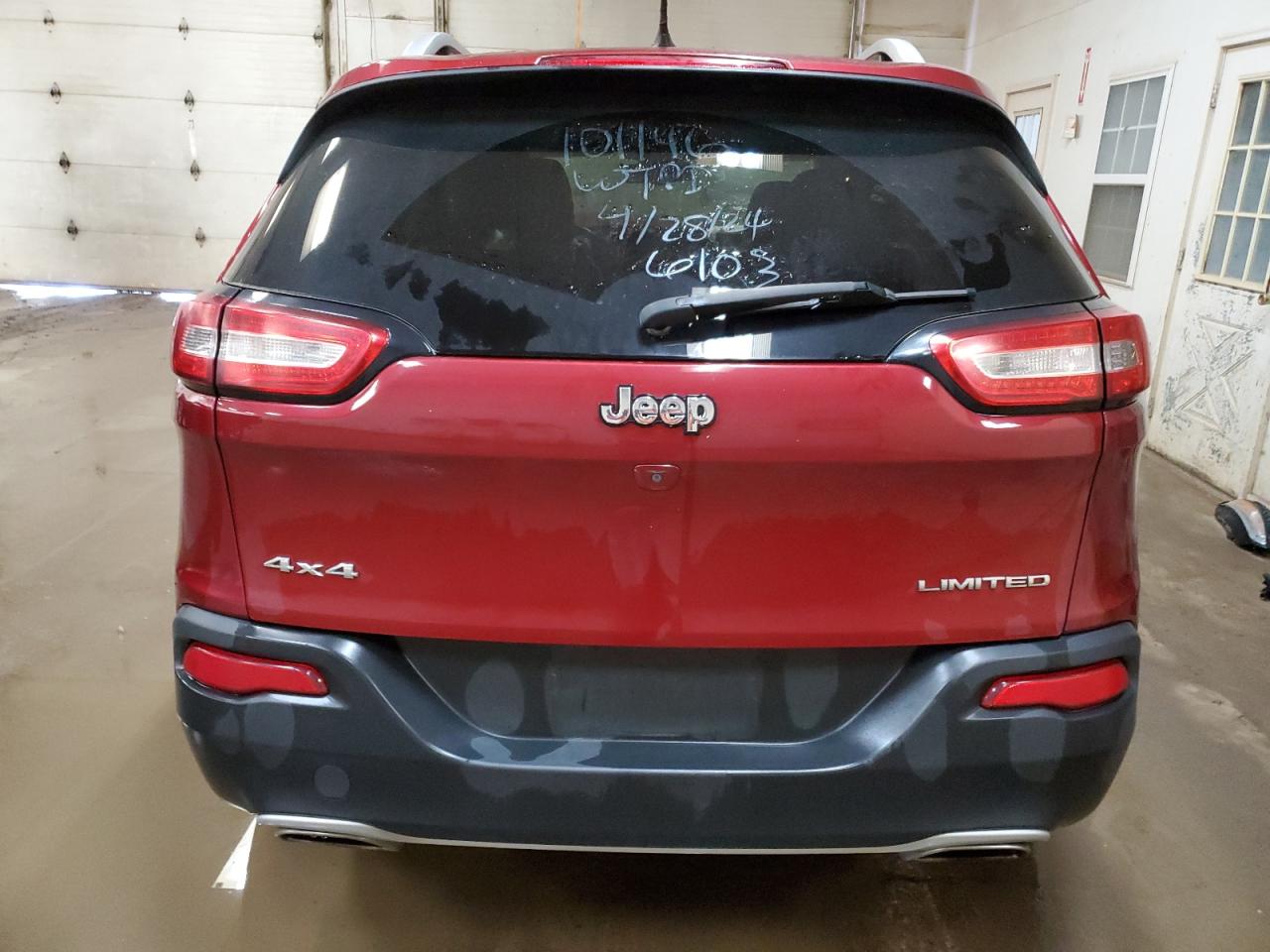 2015 Jeep Grand Cherokee VIN 1C4PJMDS5FW586103 Copart auction photo, front end damage thumbnail 6