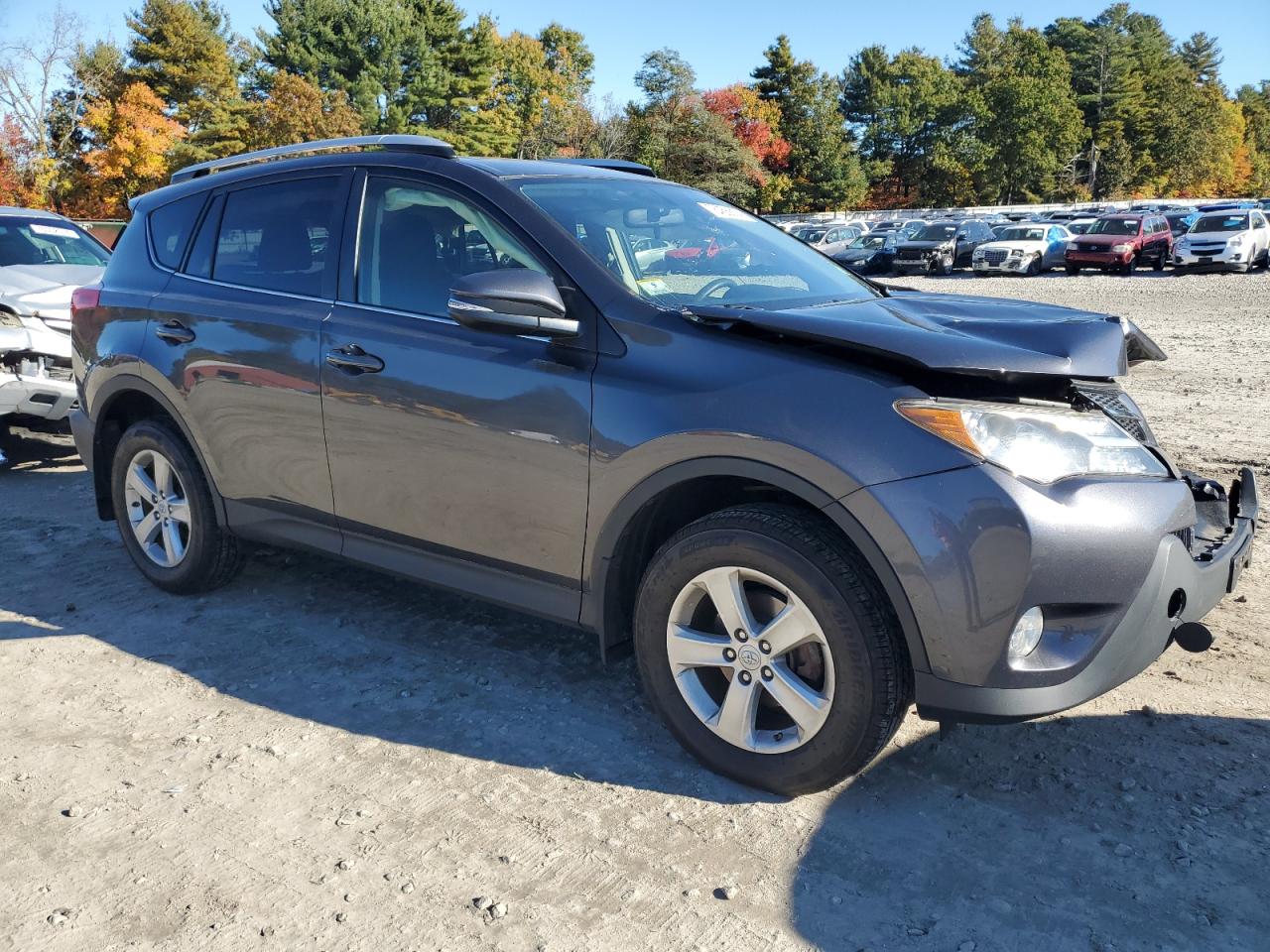 2014 Toyota RAV 4 VIN JTMRFREV2EJ012764 Copart auction photo, front end damage thumbnail 4