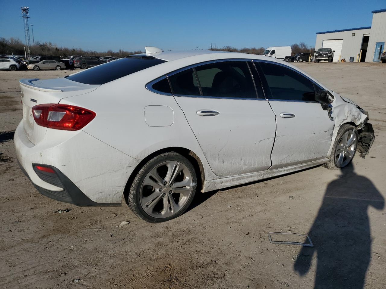2017 Chevrolet Cruze VIN 1G1BF5SM9H7113767 Copart auction photo, side / undercarriage damage thumbnail 3