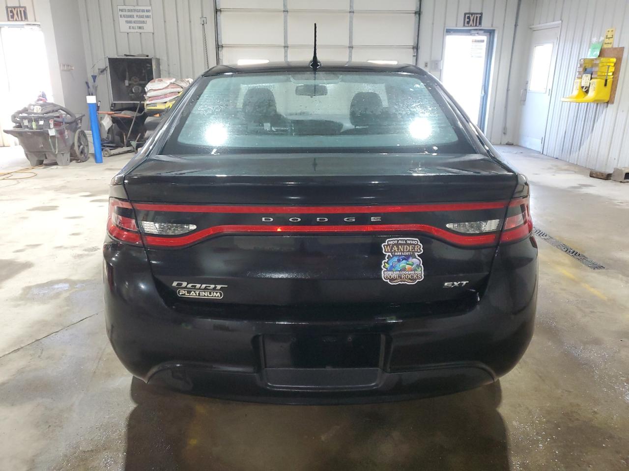 2016 Dodge Dart VIN 1C3CDFFA3GD796433 Copart auction photo, front end / minor dent/scratches damage thumbnail 6
