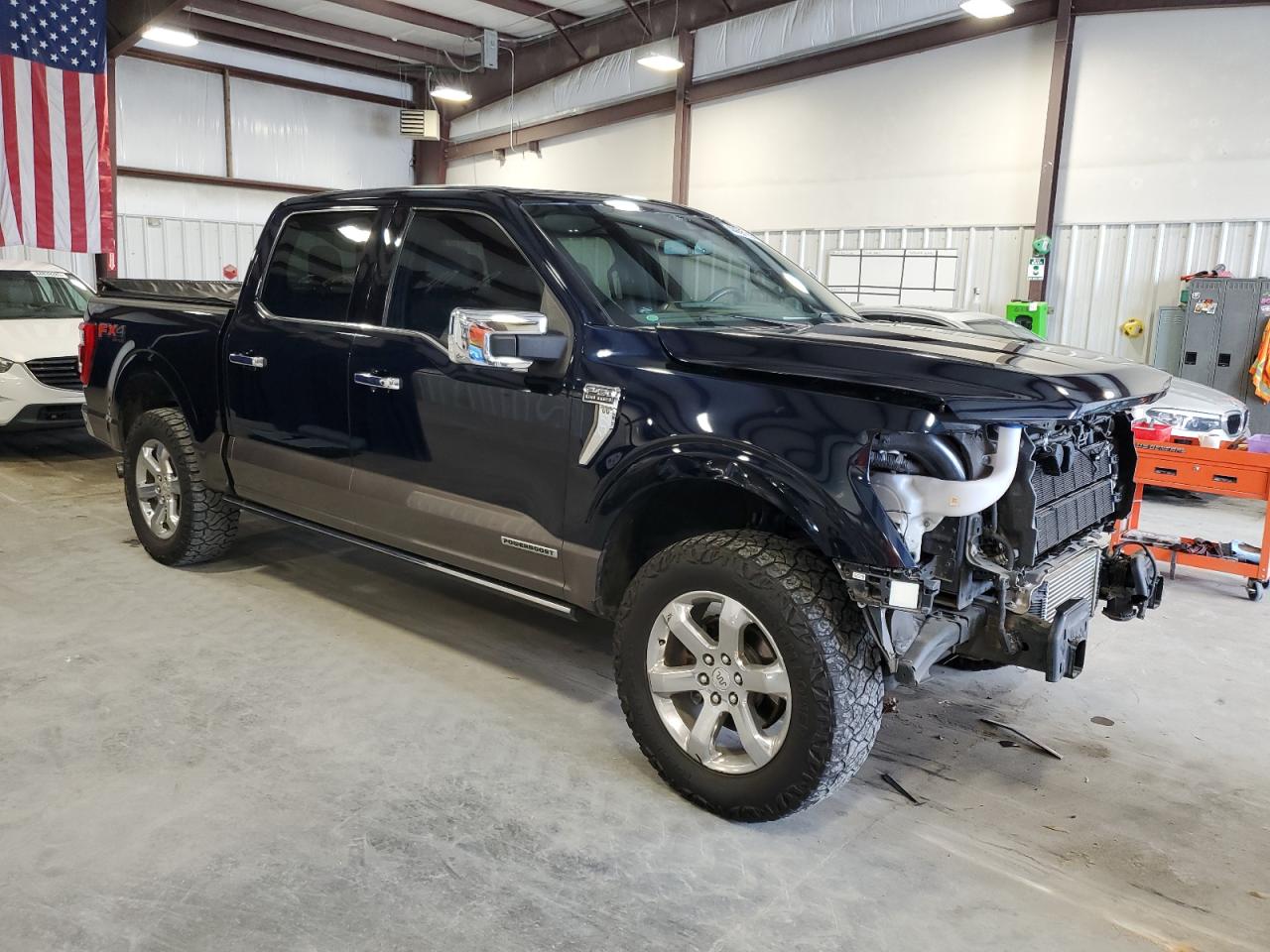 2021 Ford F-150 VIN 1FTFW1ED6MFB99147 Copart auction photo, front end damage thumbnail 4