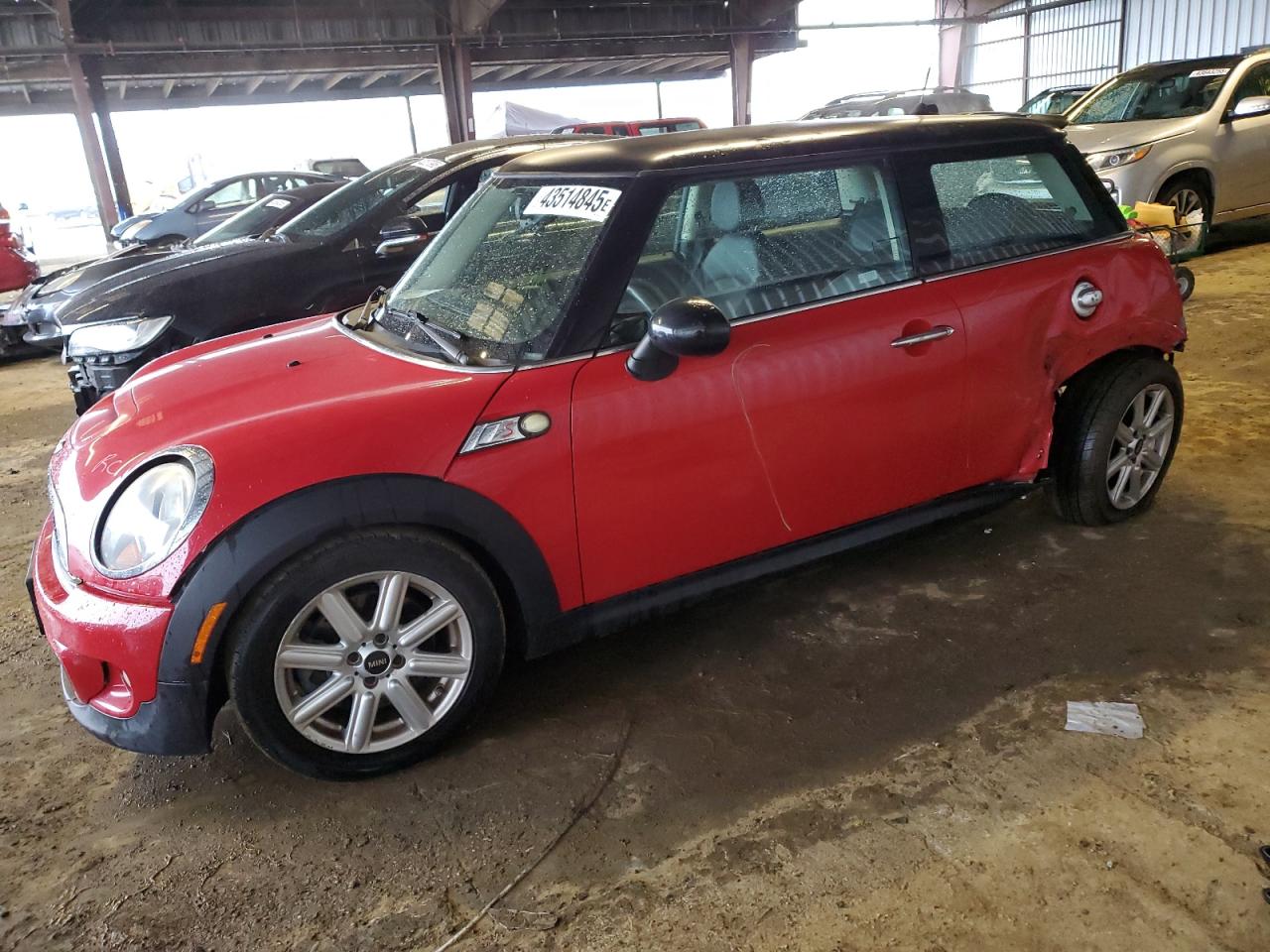 2012 MINI Cooper VIN WMWSV3C59CT386131