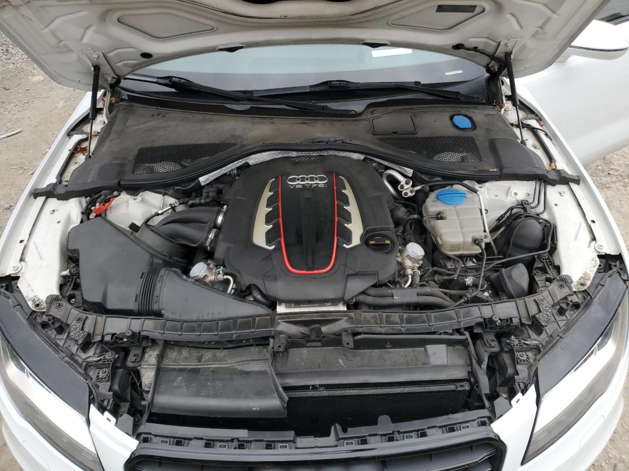 2015 Audi S7 VIN WAUW2AFC0FN035996 Copart auction photo, front end / undercarriage damage thumbnail 11