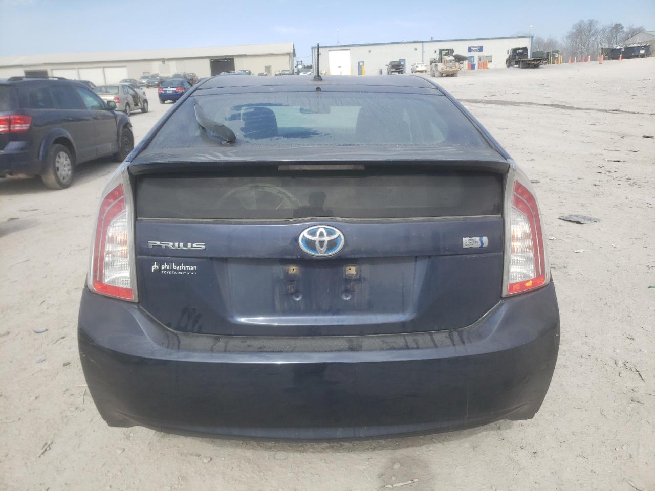 2012 Toyota Prius VIN JTDKN3DU5C1586637 Copart auction photo, front end / mechanical damage thumbnail 6