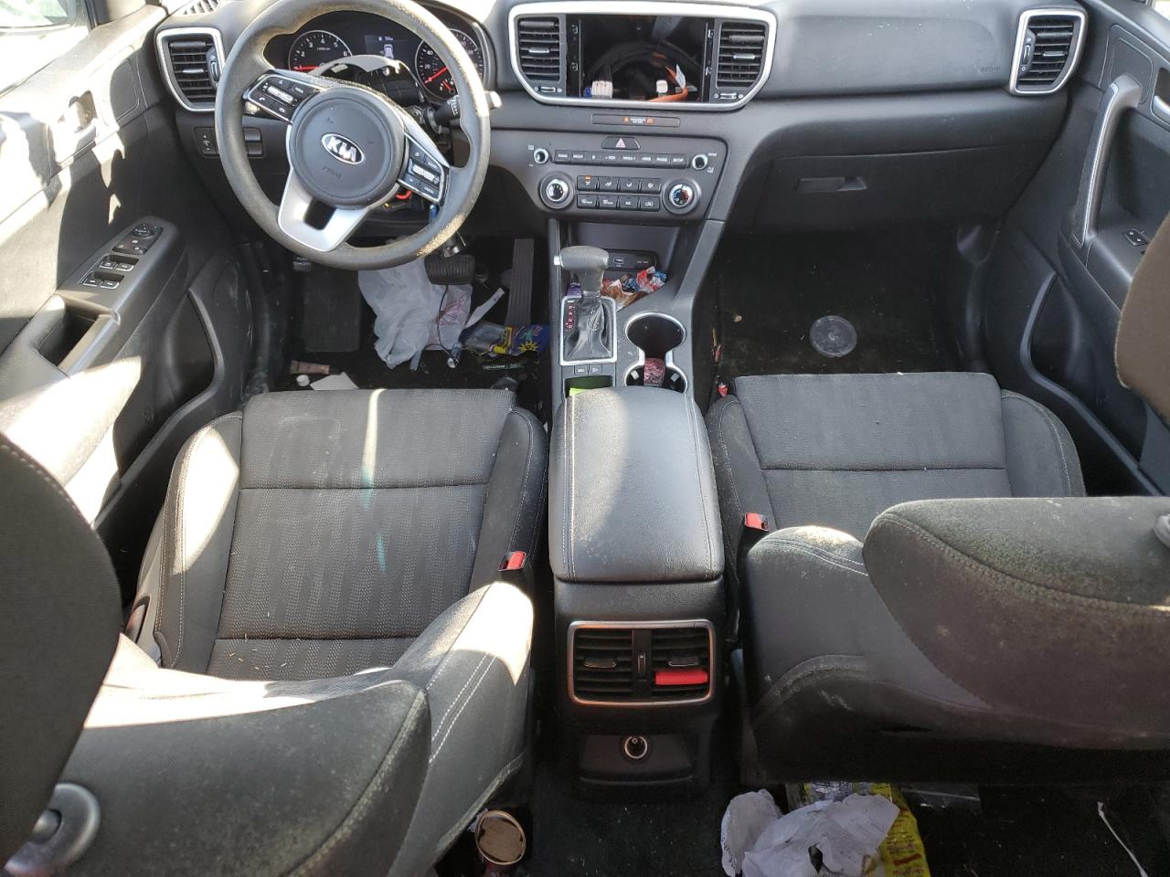 2020 KIA Sportage VIN KNDPM3AC2L7637772 Copart auction photo, vandalism damage thumbnail 8