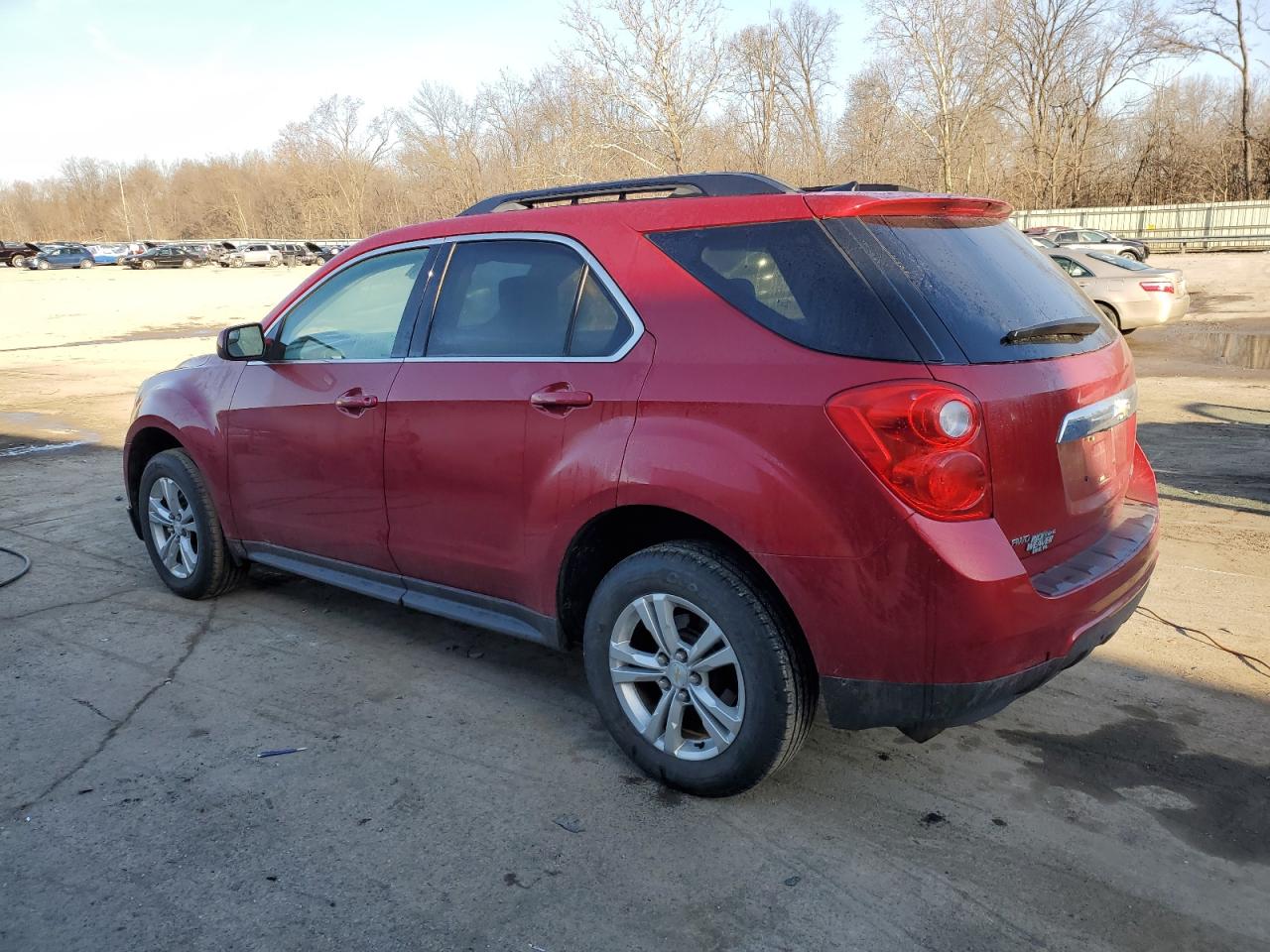 2014 Chevrolet Equinox VIN 1GNFLFEK3EZ114860 Copart auction photo, all over damage thumbnail 2