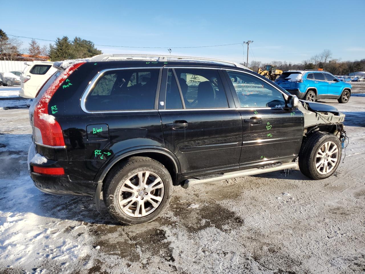 2013 Volvo XC90 VIN YV4952CZ3D1630087 Copart auction photo, front end damage thumbnail 3