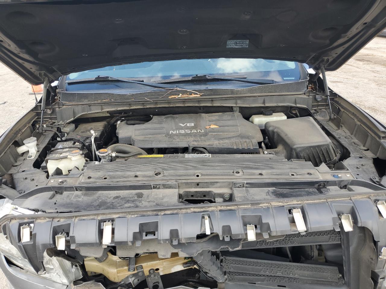 2017 Nissan Titan VIN 1N6AA1E60HN533952 Copart auction photo, front end damage thumbnail 13
