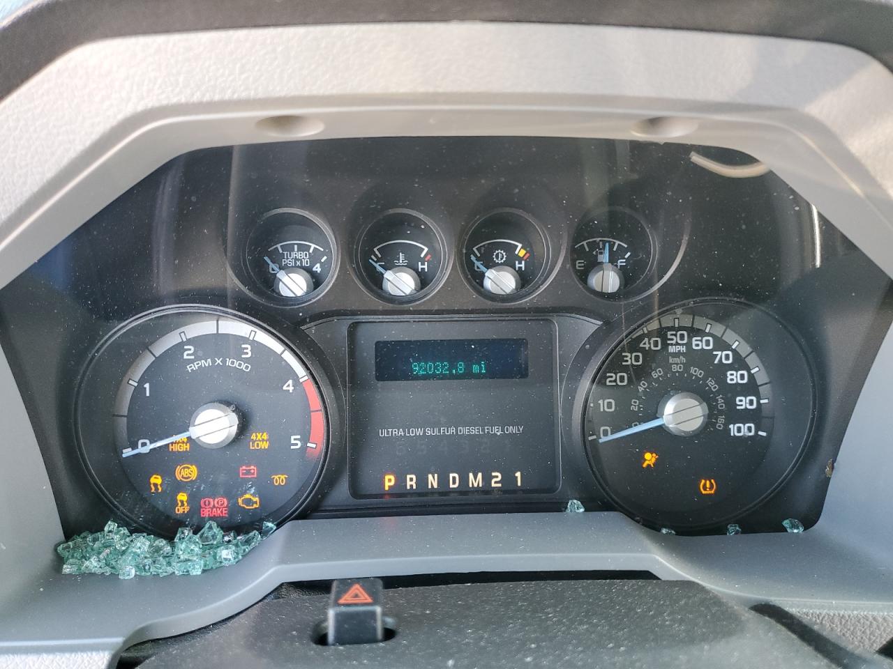 2012 Ford F250 VIN 1FT7W2BT3CEB27638 Copart auction photo, all over / mechanical damage thumbnail 9