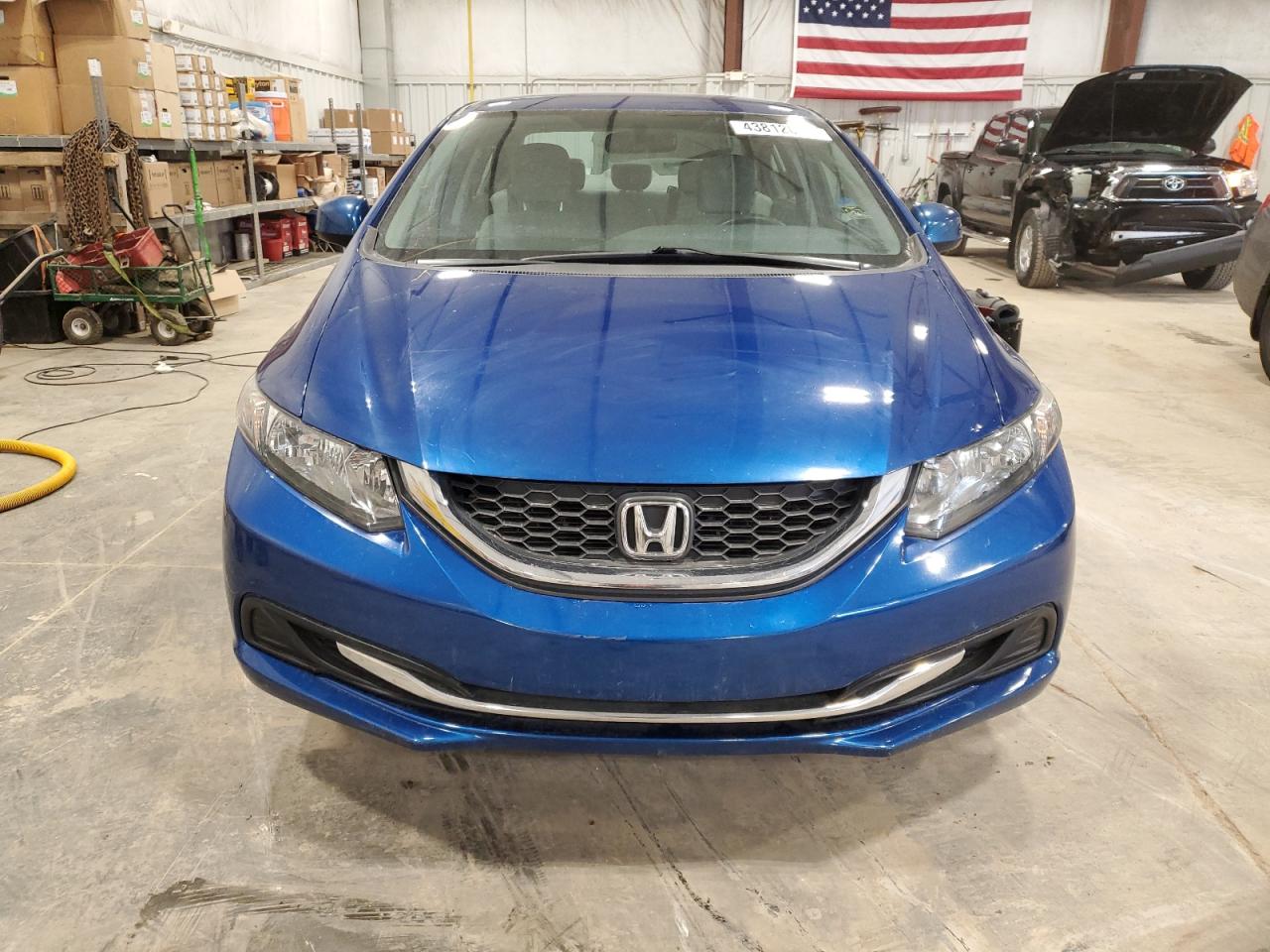 2013 Honda Civic VIN 19XFB2F54DE065787 Copart auction photo, rear end / minor dent/scratches damage thumbnail 5