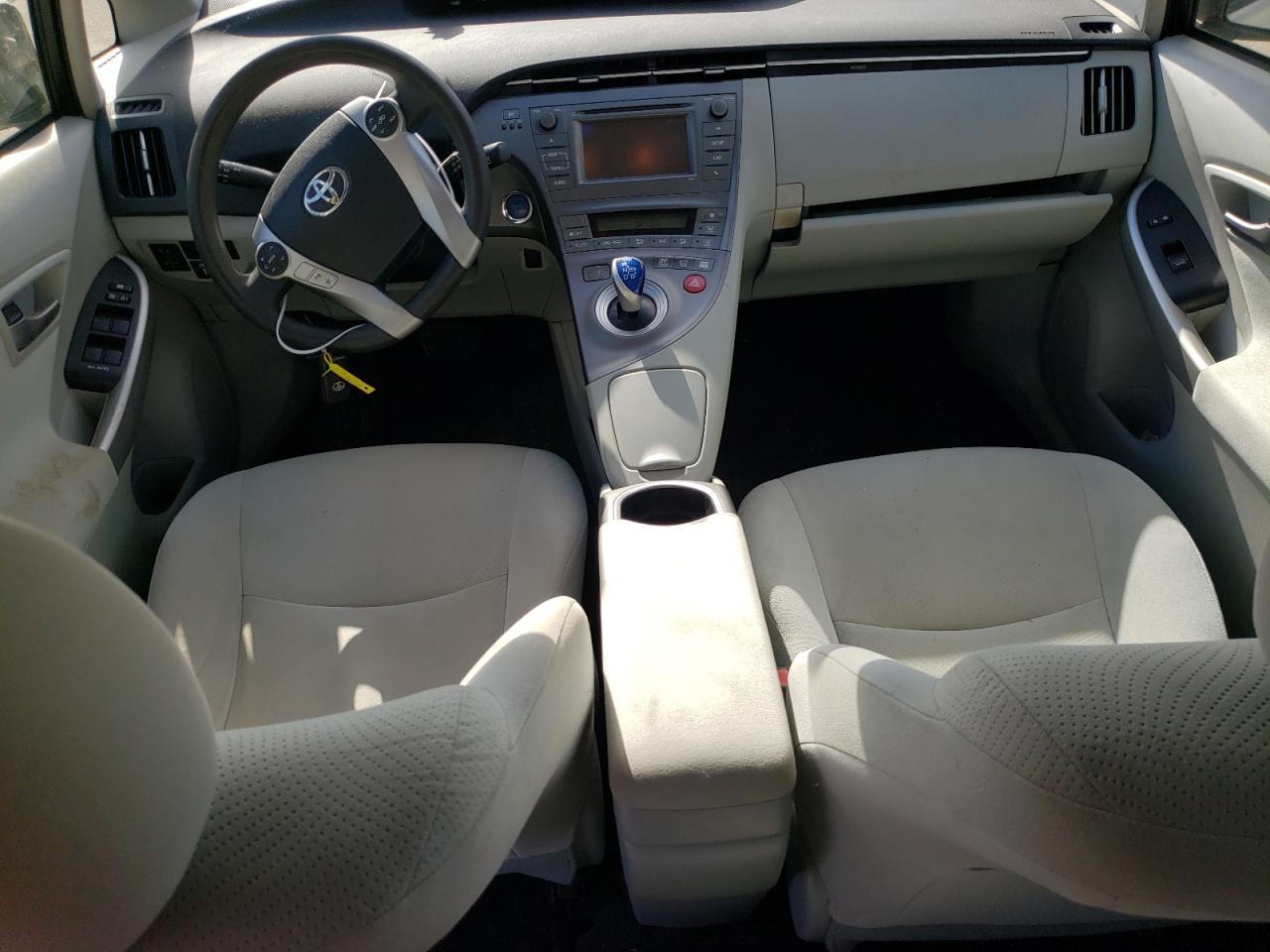 2014 Toyota Prius VIN JTDKN3DU8E0390801 Copart auction photo, front end damage thumbnail 8