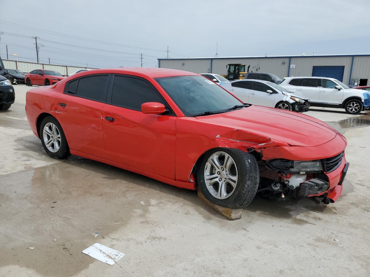 2021 Dodge Charger VIN 2C3CDXBG2MH632492 Copart auction photo, side / minor dent/scratches damage thumbnail 4
