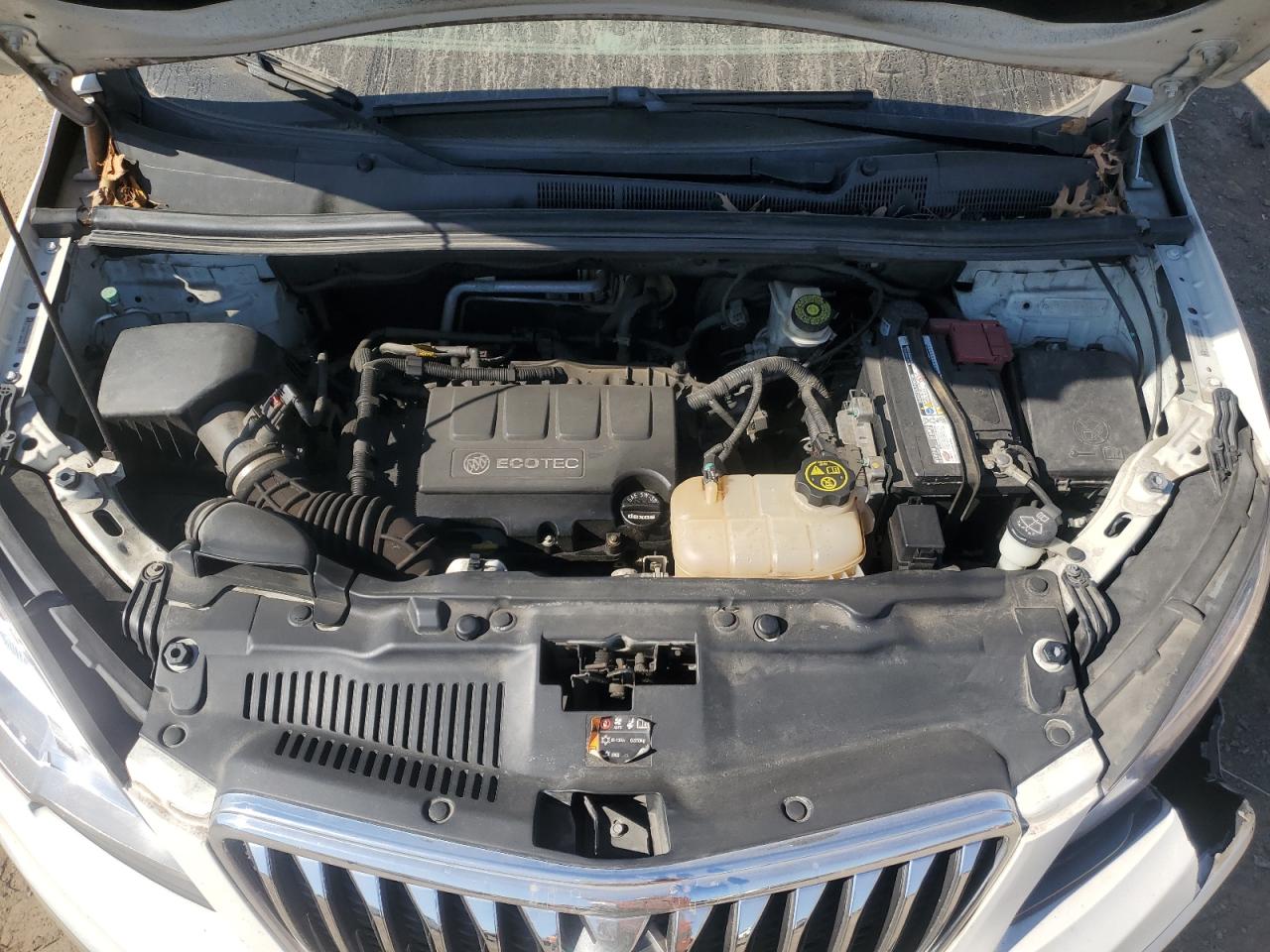 2014 Buick Encore VIN KL4CJBSB5EB548490 Copart auction photo, front end damage thumbnail 12