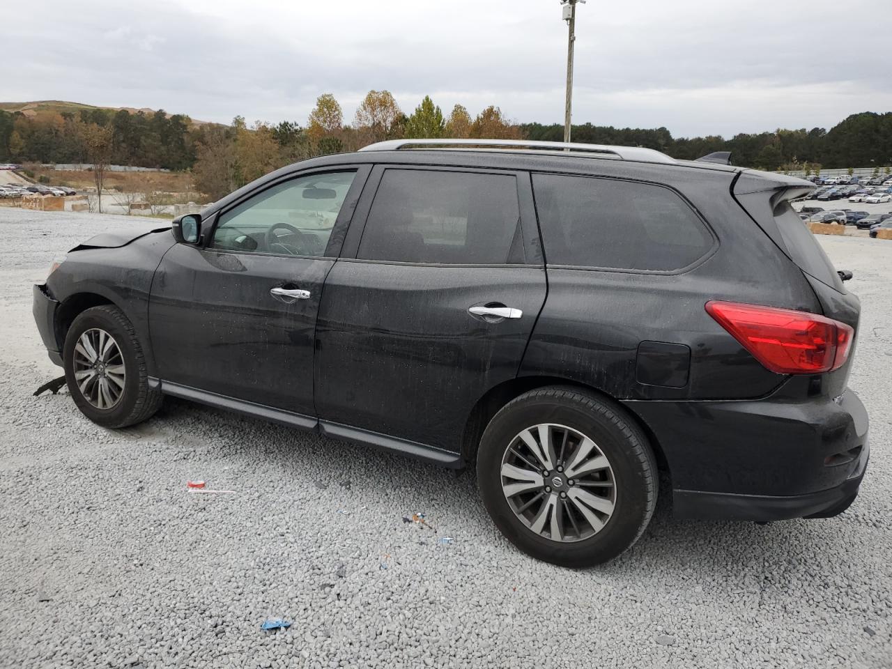 2019 Nissan Pathfinder VIN 5N1DR2MNXKC638181 Copart auction photo, front end / rear end damage thumbnail 2