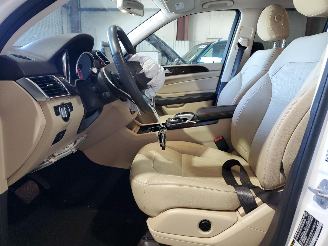 2017 Mercedes-Benz GLE VIN 4JGDA5HB9HA969217 Copart auction photo, front end damage thumbnail 7
