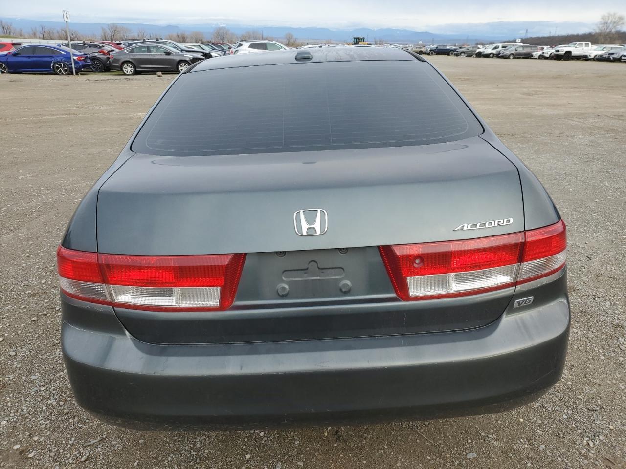 2004 Honda Accord VIN 1HGCM66594A022443 Copart auction photo, front end / side damage thumbnail 6
