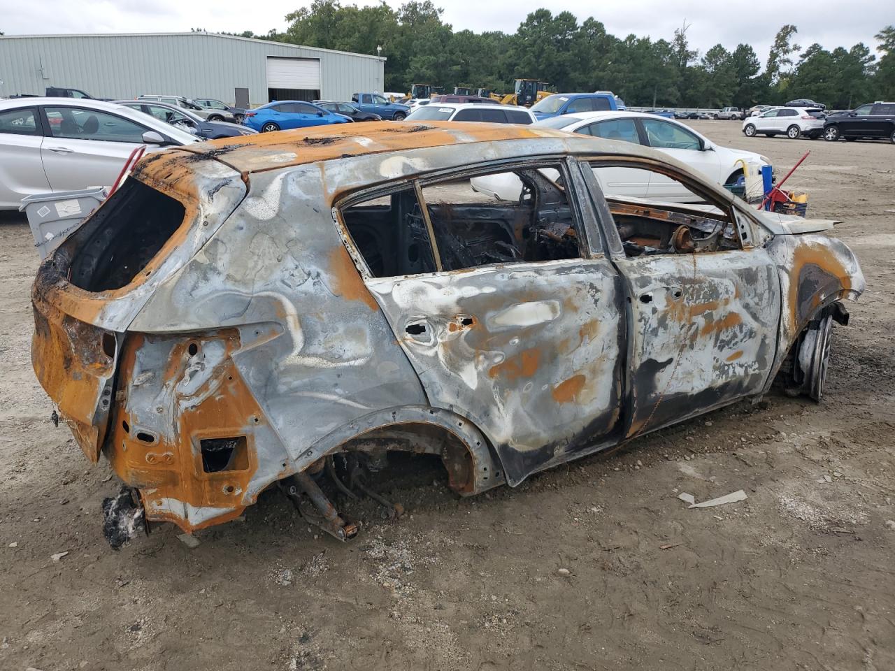 2018 KIA Sportage VIN KNDPM3AC5J7333011 Copart auction photo, burn / burn - interior damage thumbnail 3