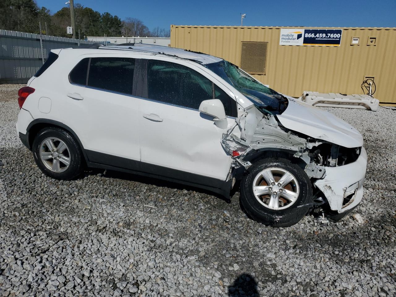 2017 Chevrolet Trax VIN 3GNCJPSB1HL141716 Copart auction photo, all over damage thumbnail 4