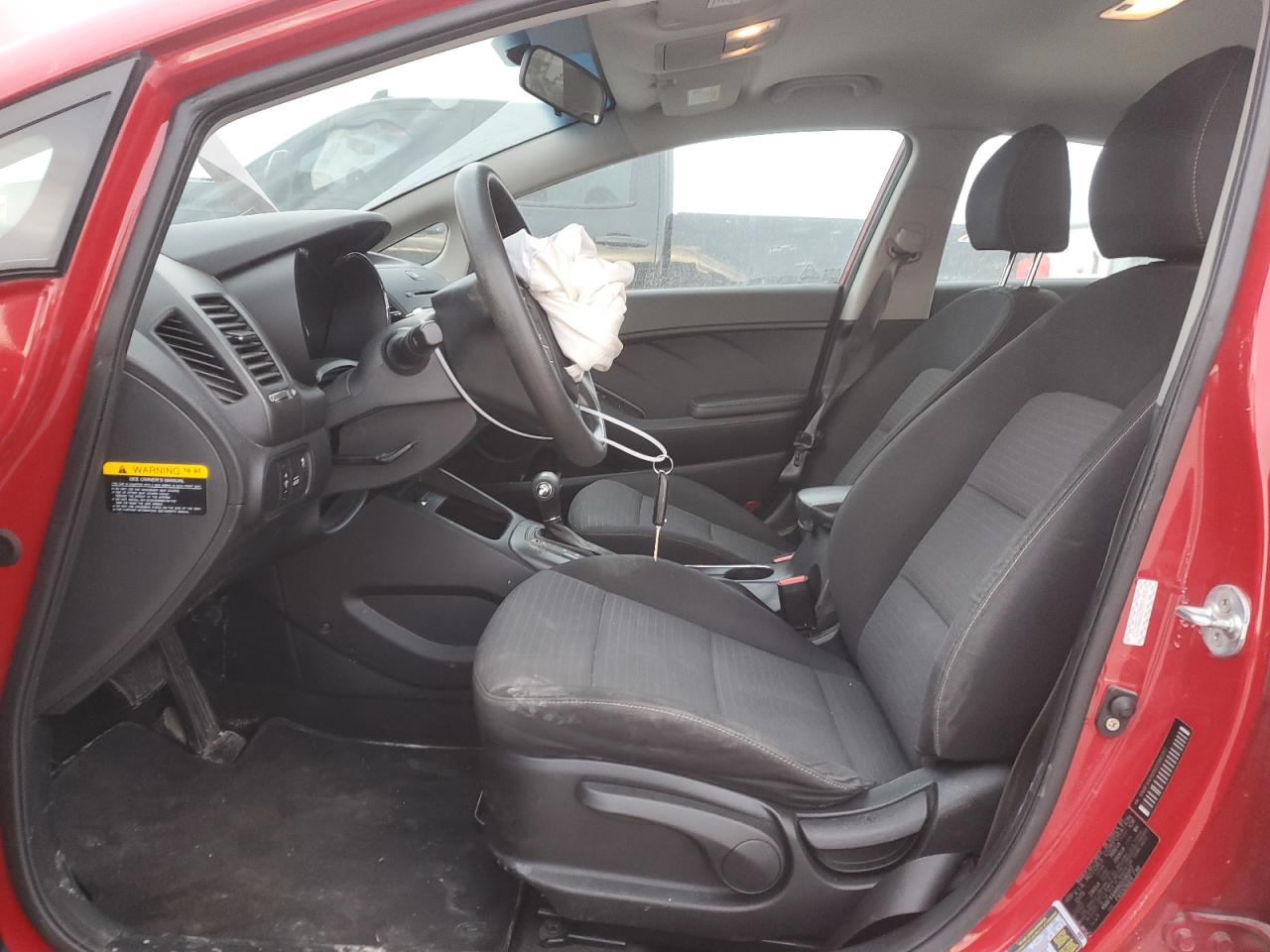2016 KIA Forte VIN KNAFX4A68G5580317 Copart auction photo, front end damage thumbnail 7