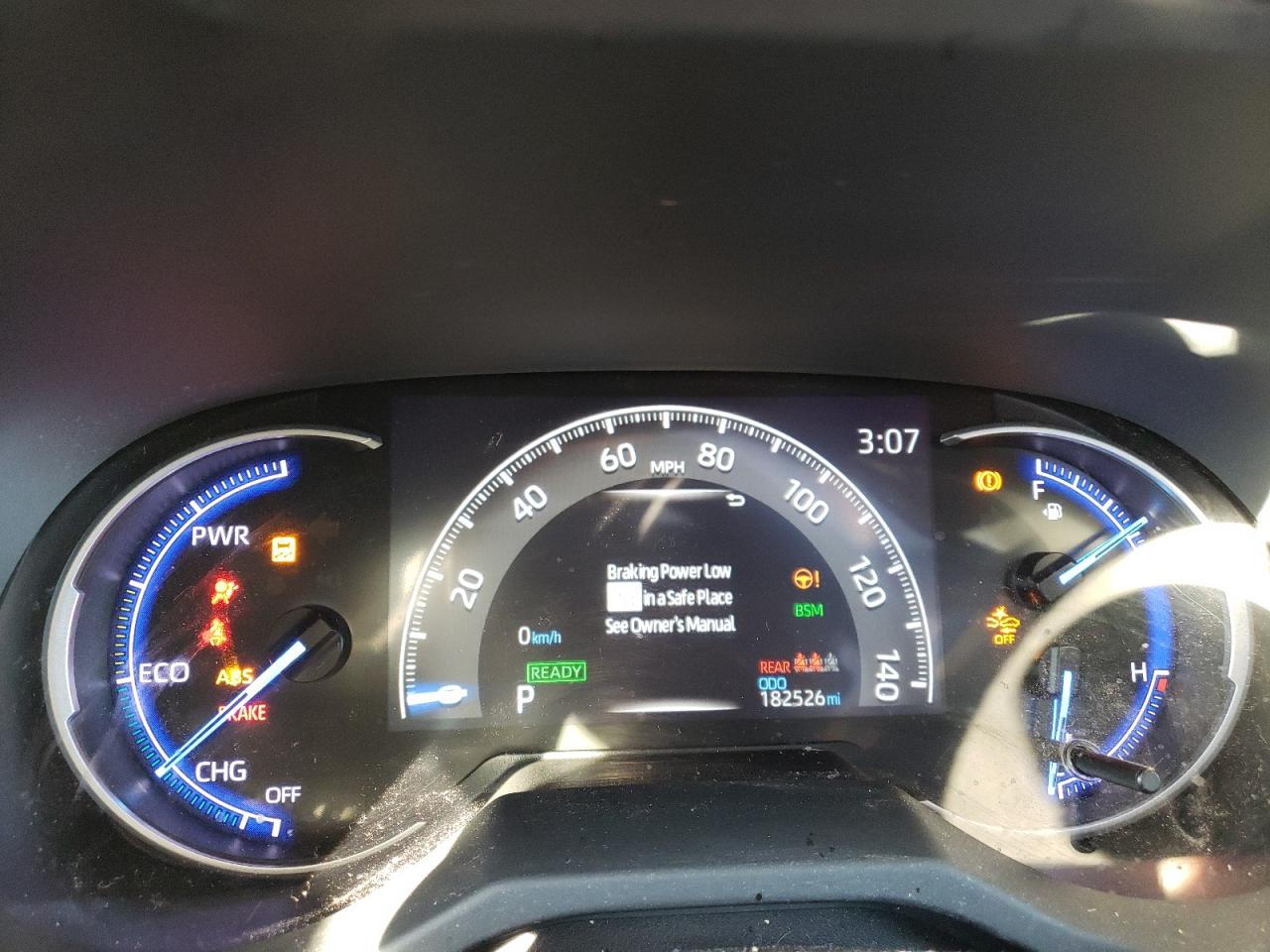 2019 Toyota RAV 4 VIN JTMDWRFVXKD503327 Copart auction photo, rear end damage thumbnail 9