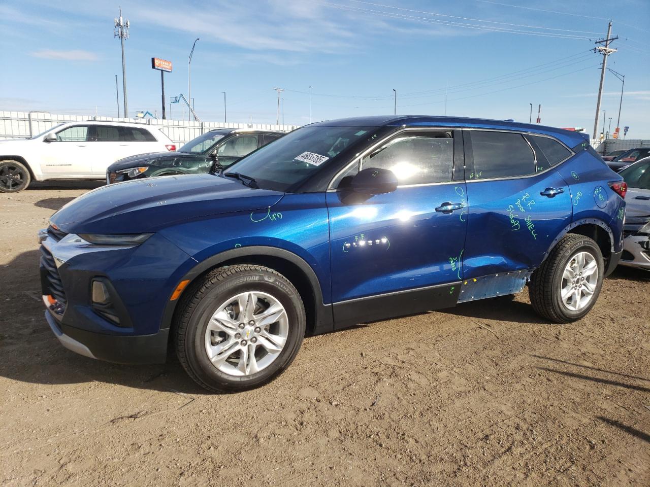 2022 Chevrolet Blazer VIN 3GNKBHR49NS123665