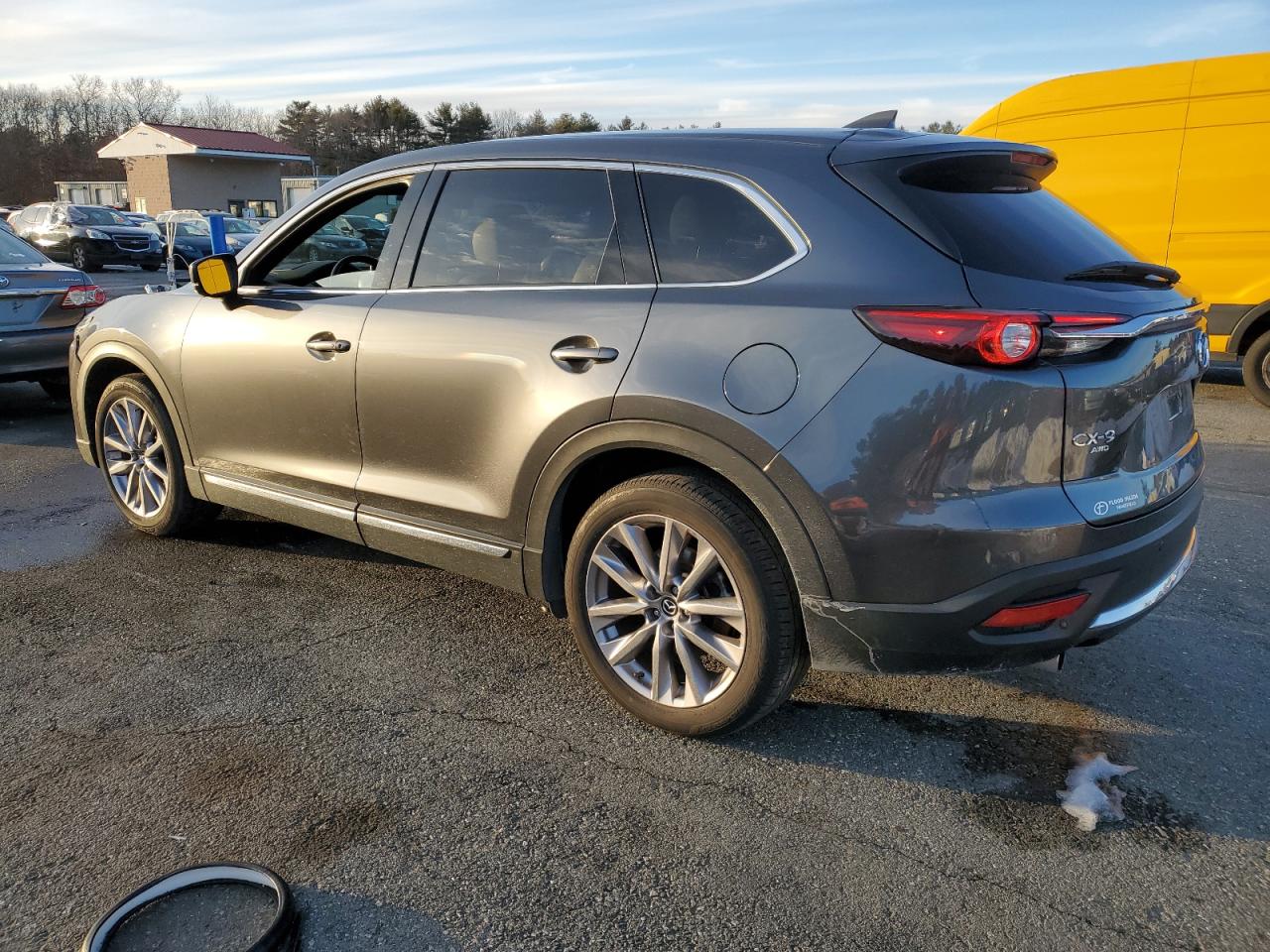 2023 Mazda CX-9 VIN JM3TCBDY9P0632965 Copart auction photo, front end damage thumbnail 2