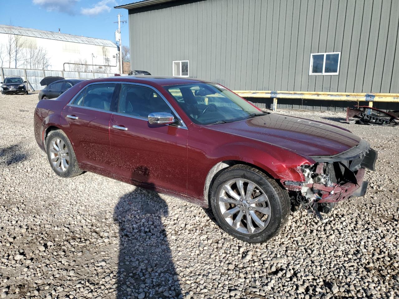 2016 Chrysler 300 VIN 2C3CCAKG3GH191265 Copart auction photo, front end damage thumbnail 4