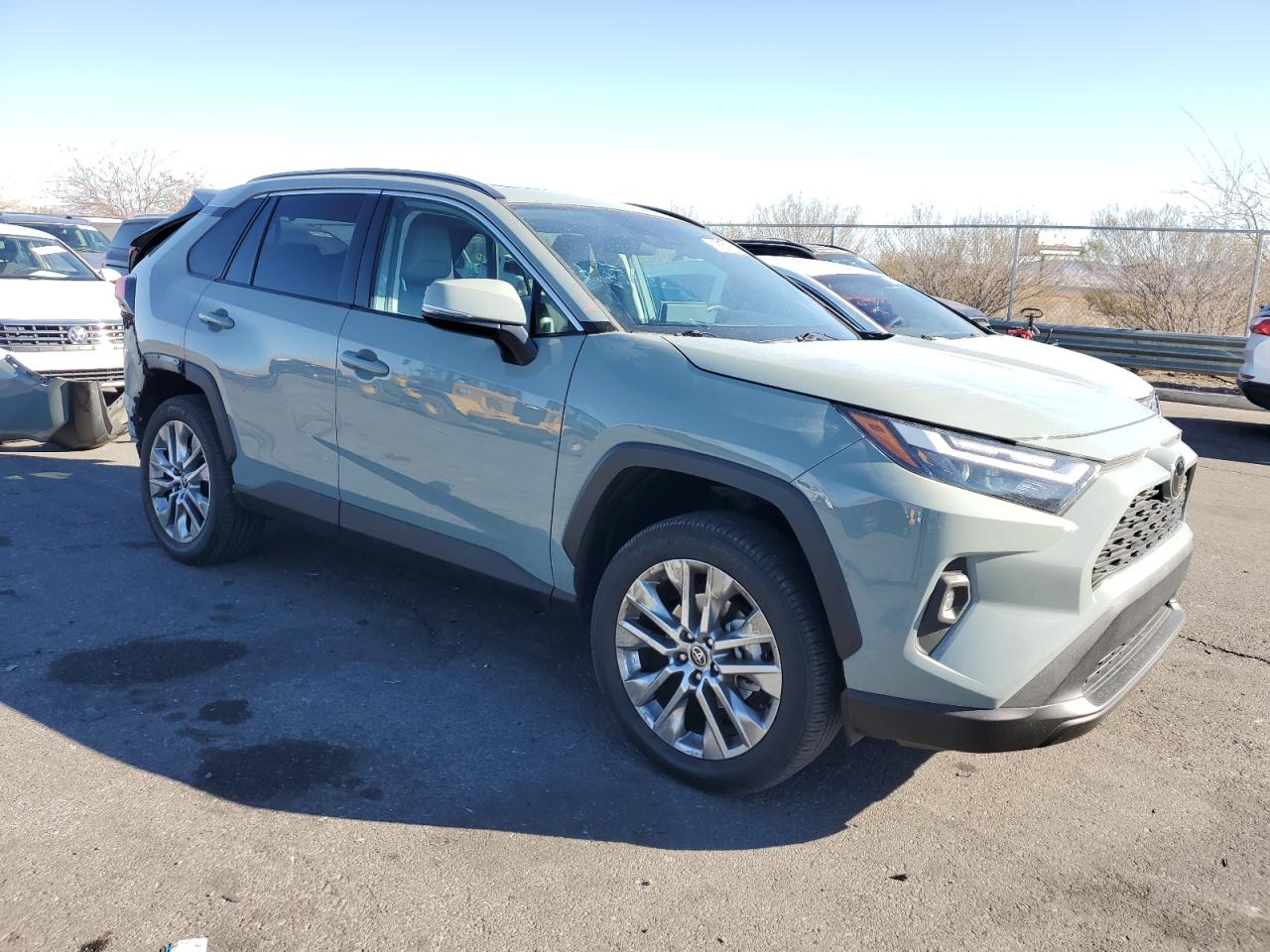 2022 Toyota RAV 4 VIN 2T3A1RFV3NW269962 Copart auction photo, rear end damage thumbnail 4