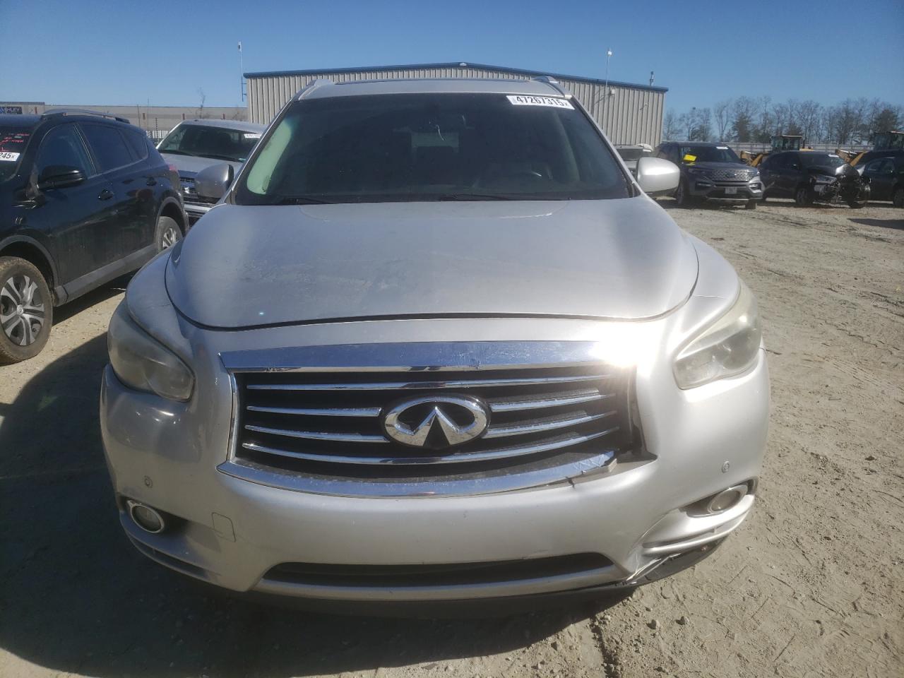 2013 Infiniti JX VIN 5N1AL0MN4DC317149 Copart auction photo, rear end / minor dent/scratches damage thumbnail 5