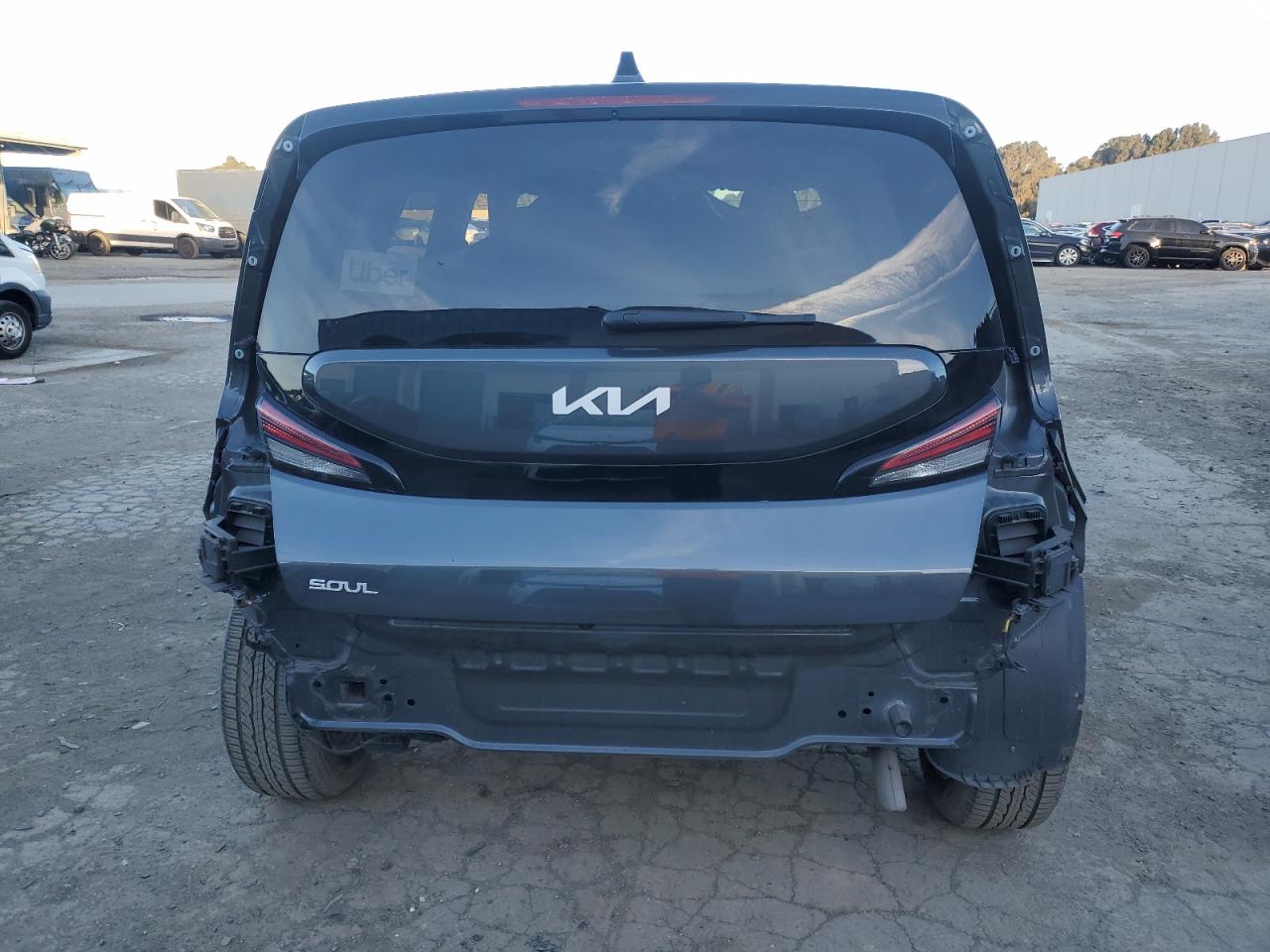 2023 KIA Soul VIN KNDJ23AU4P7881241 Copart auction photo, front end / rear end damage thumbnail 6