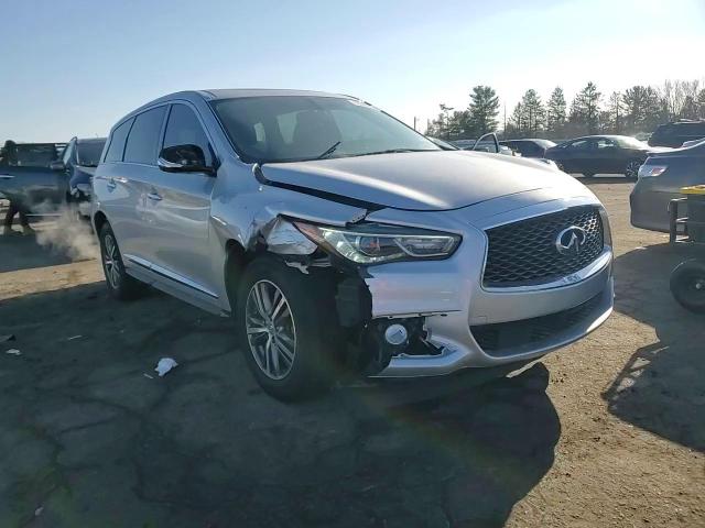 2018 Infiniti QX60 VIN 5N1DL0MM1JC532813 Copart auction photo, front end / side damage thumbnail 11